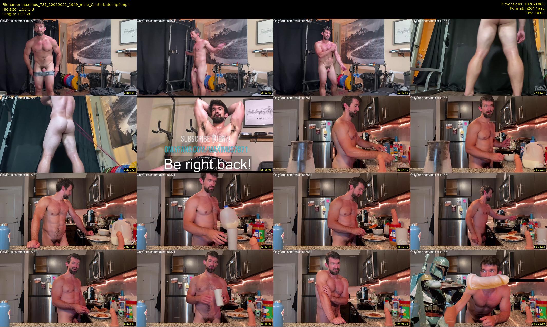 maximus_787 — 73 minute Chaturbate male cam show recording, 1080p, Jun 12, 2021