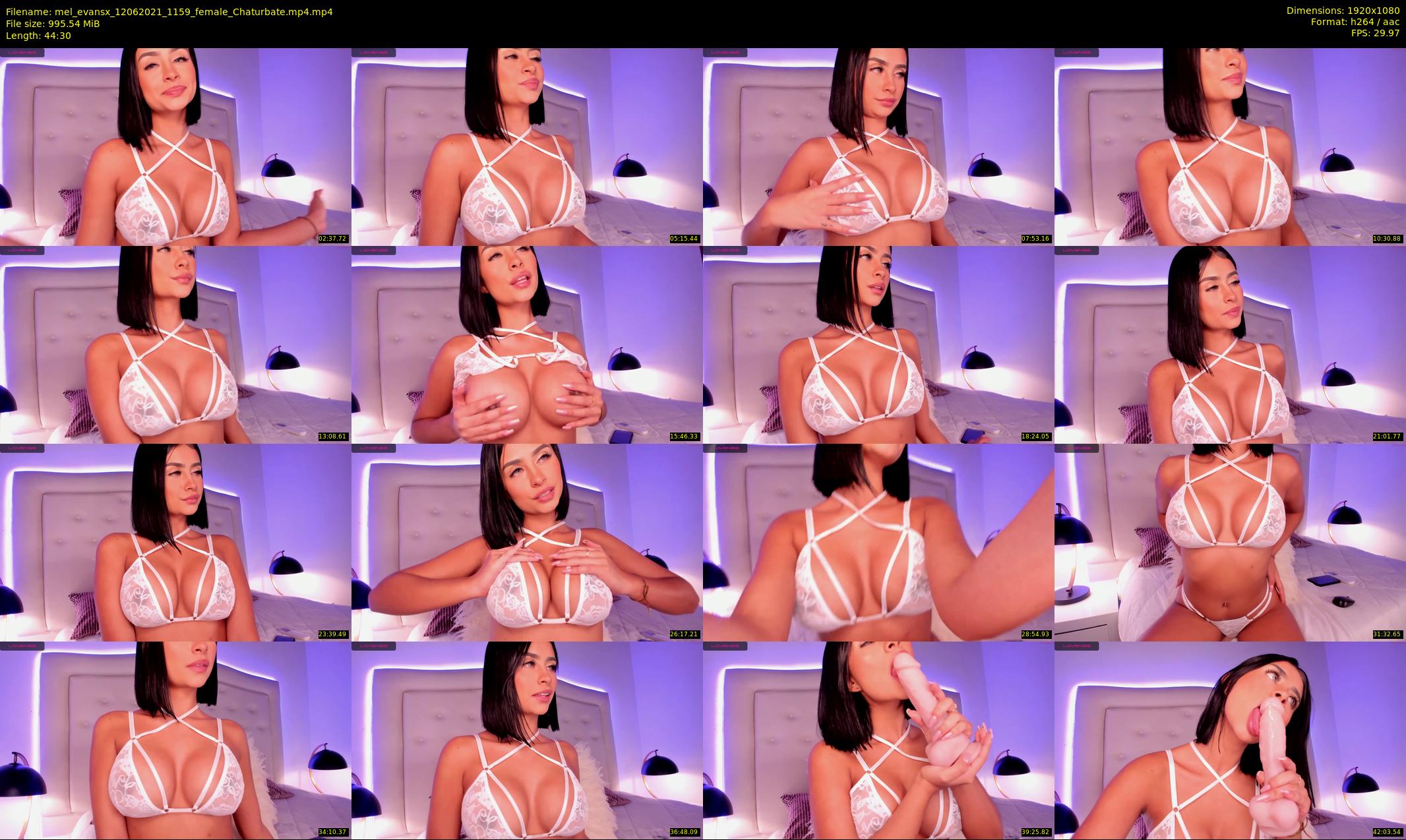 mel_evansx — 45 minute Chaturbate female cam show recording, 1080p, Jun 12, 2021