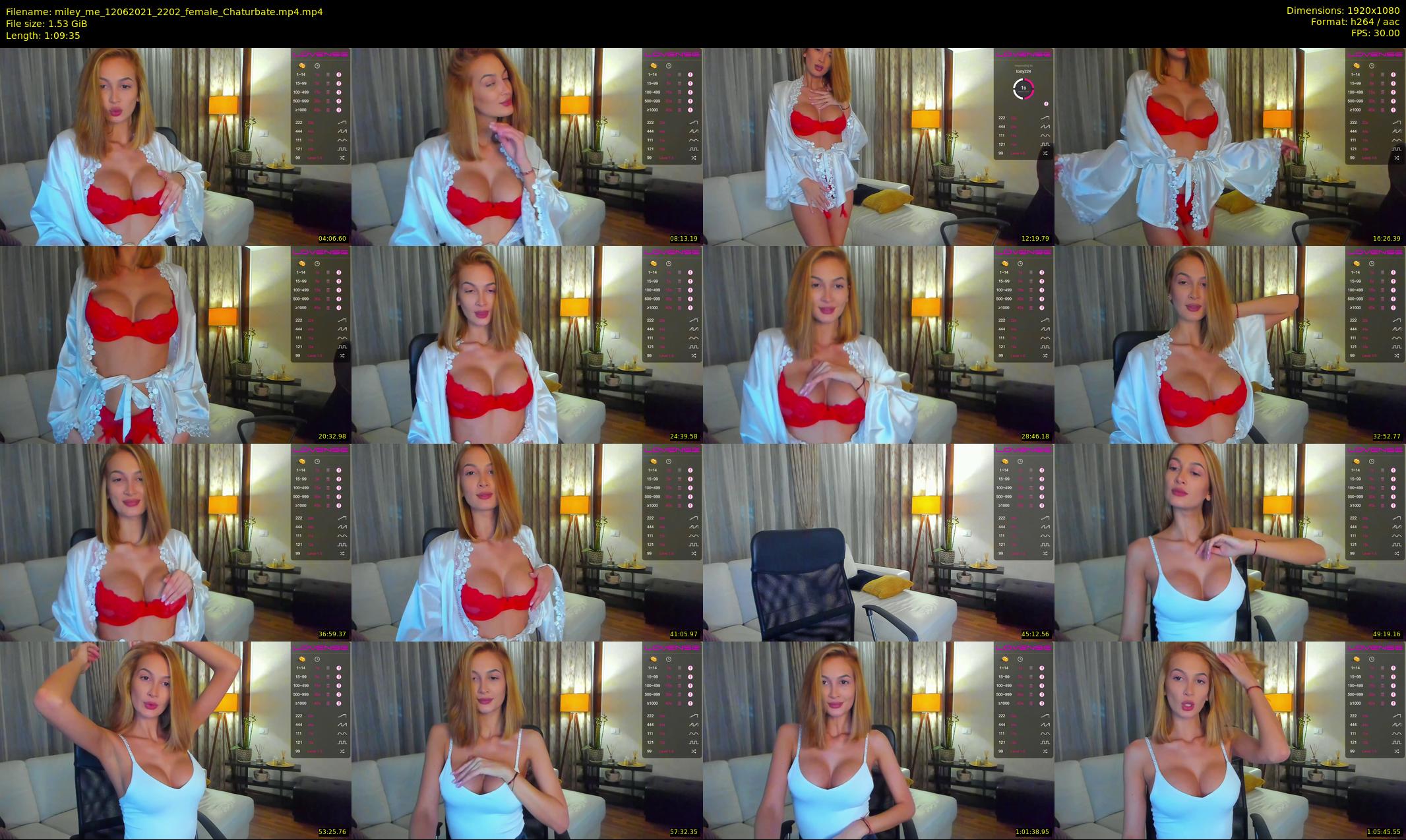miley_me — 70 minute Chaturbate female cam show recording, 1080p, Jun 12, 2021