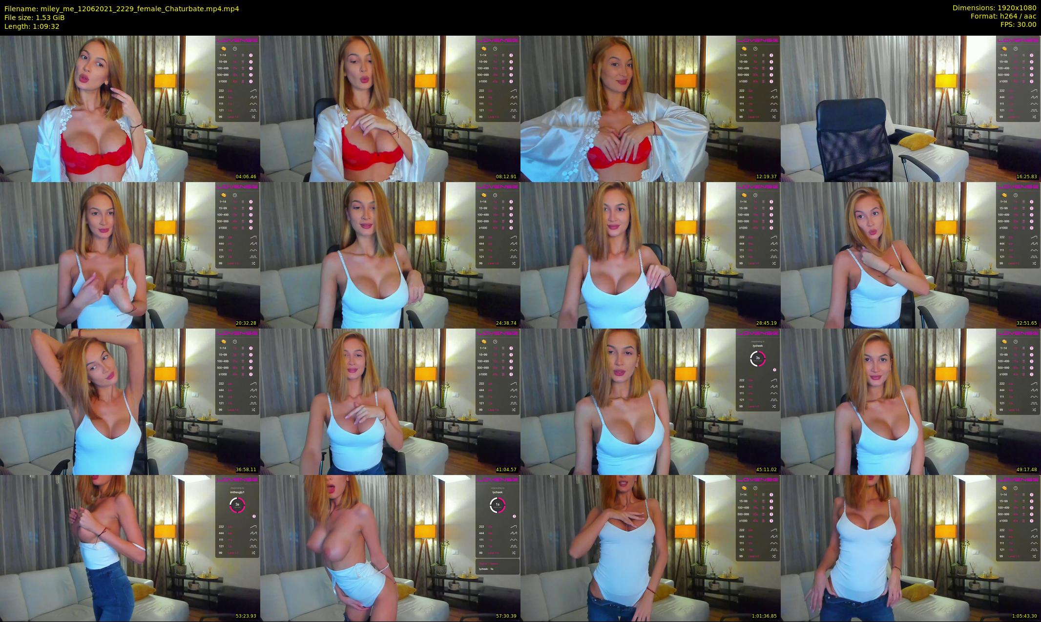 miley_me — 70 minute Chaturbate female cam show recording, 1080p, Jun 12, 2021