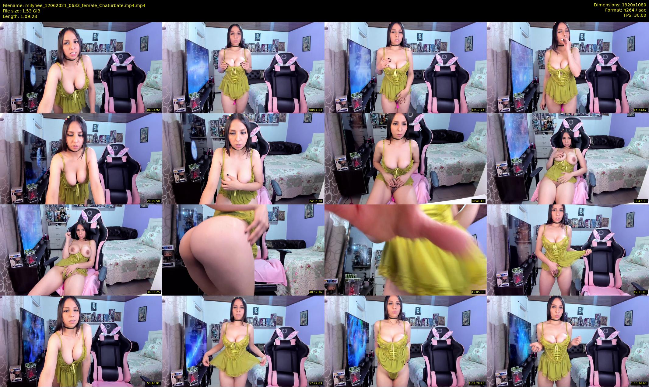milynee — 70 minute Chaturbate female cam show recording, 1080p, Jun 12, 2021