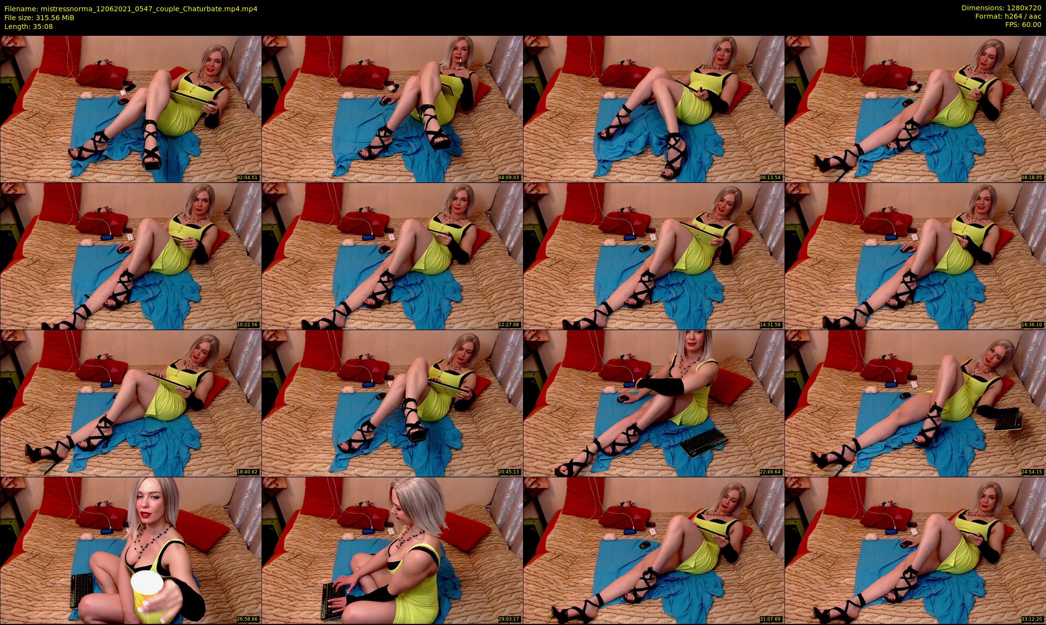mistressnorma — 36 minute Chaturbate female cam show recording, 720p, Jun 12, 2021