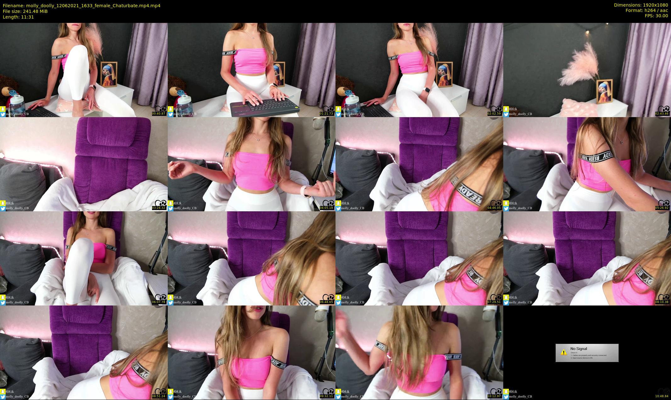 molly_doolly — 12 minute Chaturbate female cam show recording, 1080p, Jun 12, 2021