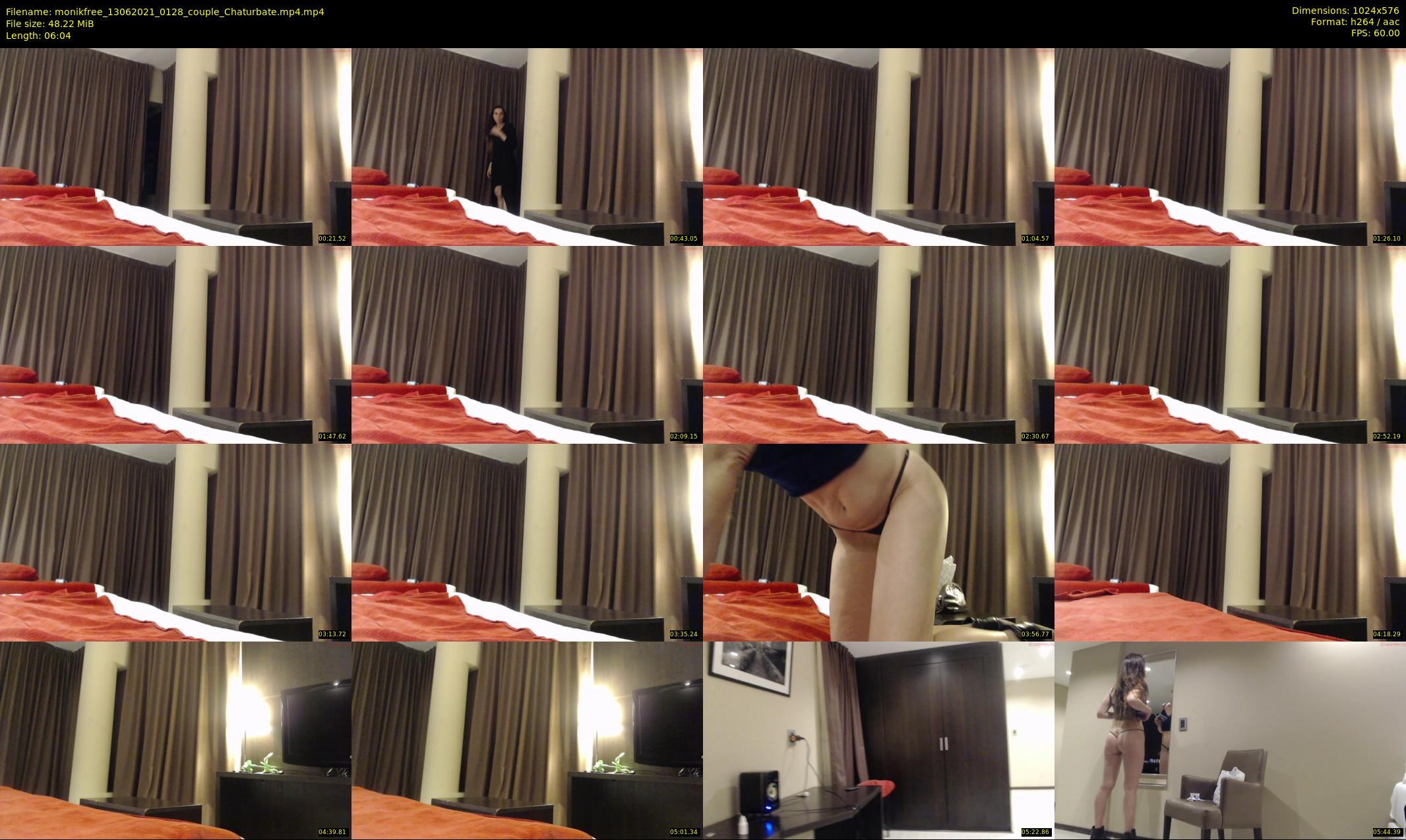 monikfree — 7 minute Chaturbate couple cam show recording, 480p, Jun 13, 2021