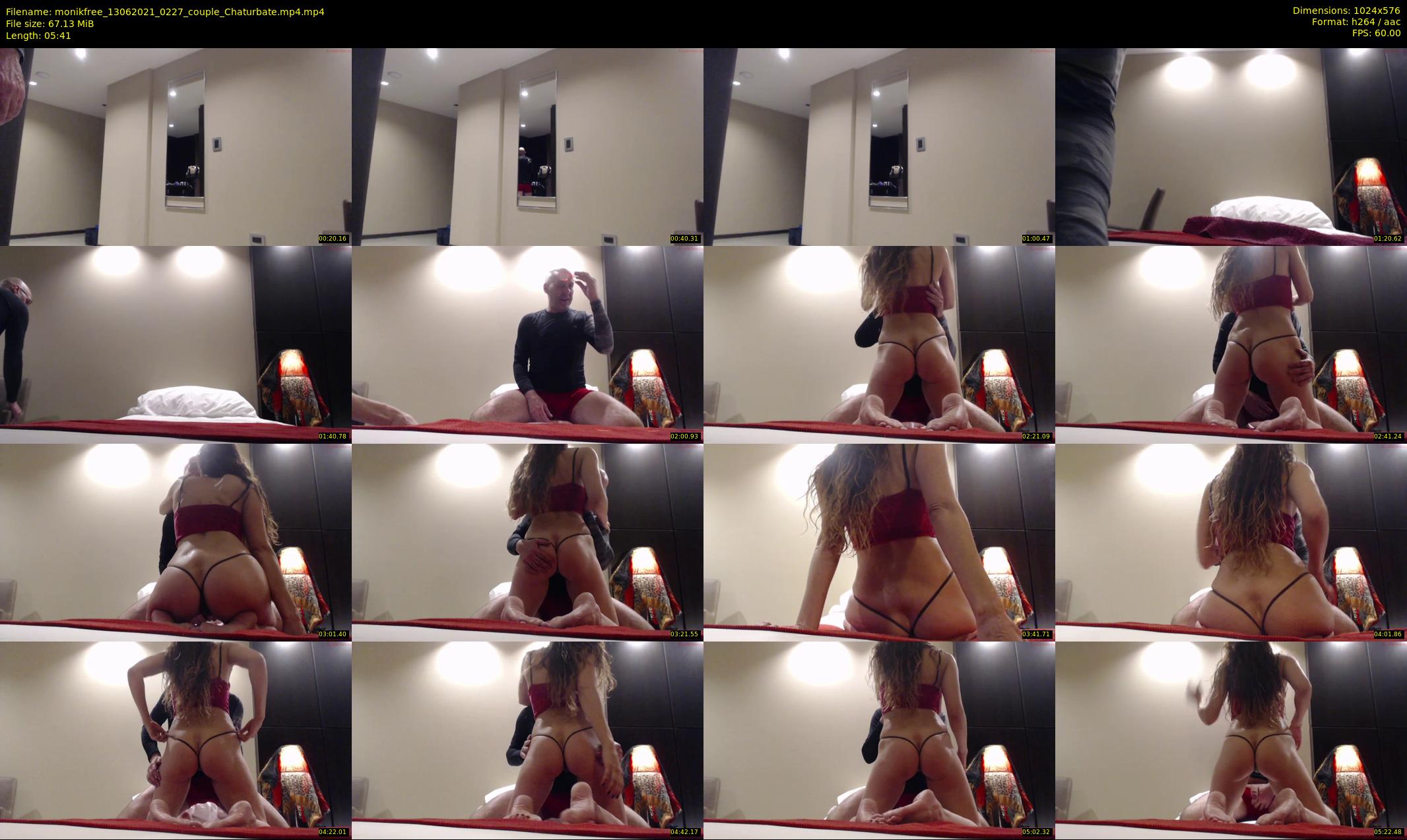 monikfree — 6 minute Chaturbate couple cam show recording, 480p, Jun 13, 2021