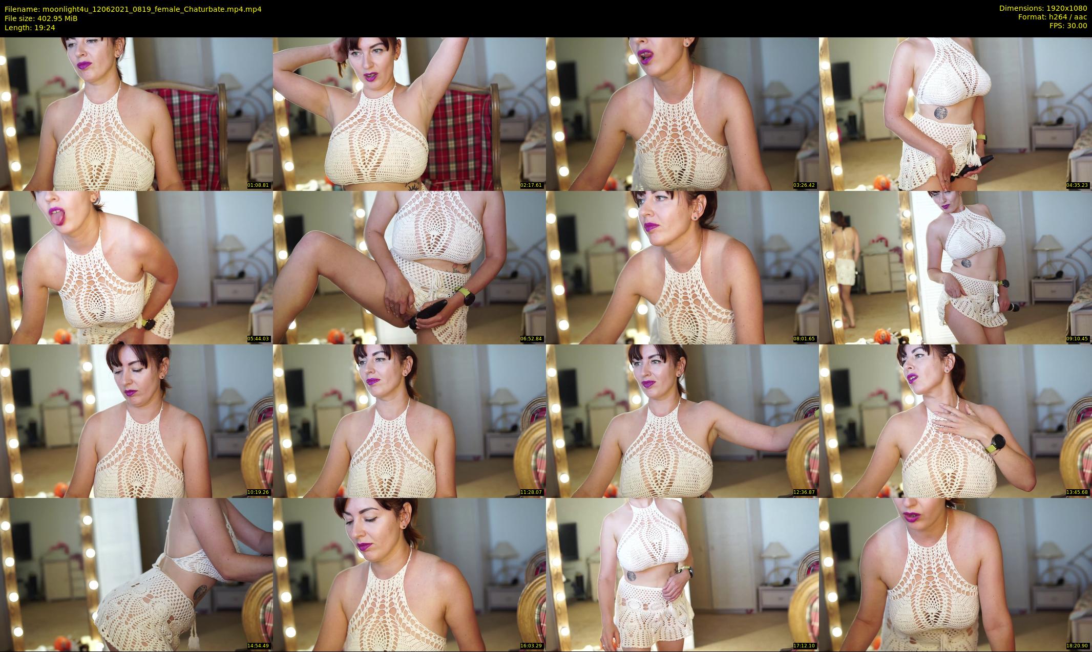moonlight4u — 20 minute Chaturbate female cam show recording, 1080p, Jun 12, 2021