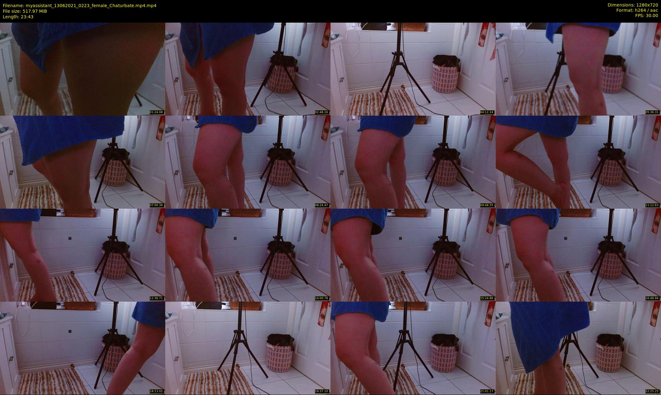 myassistant — 24 minute Chaturbate female cam show recording, 720p, Jun 13, 2021