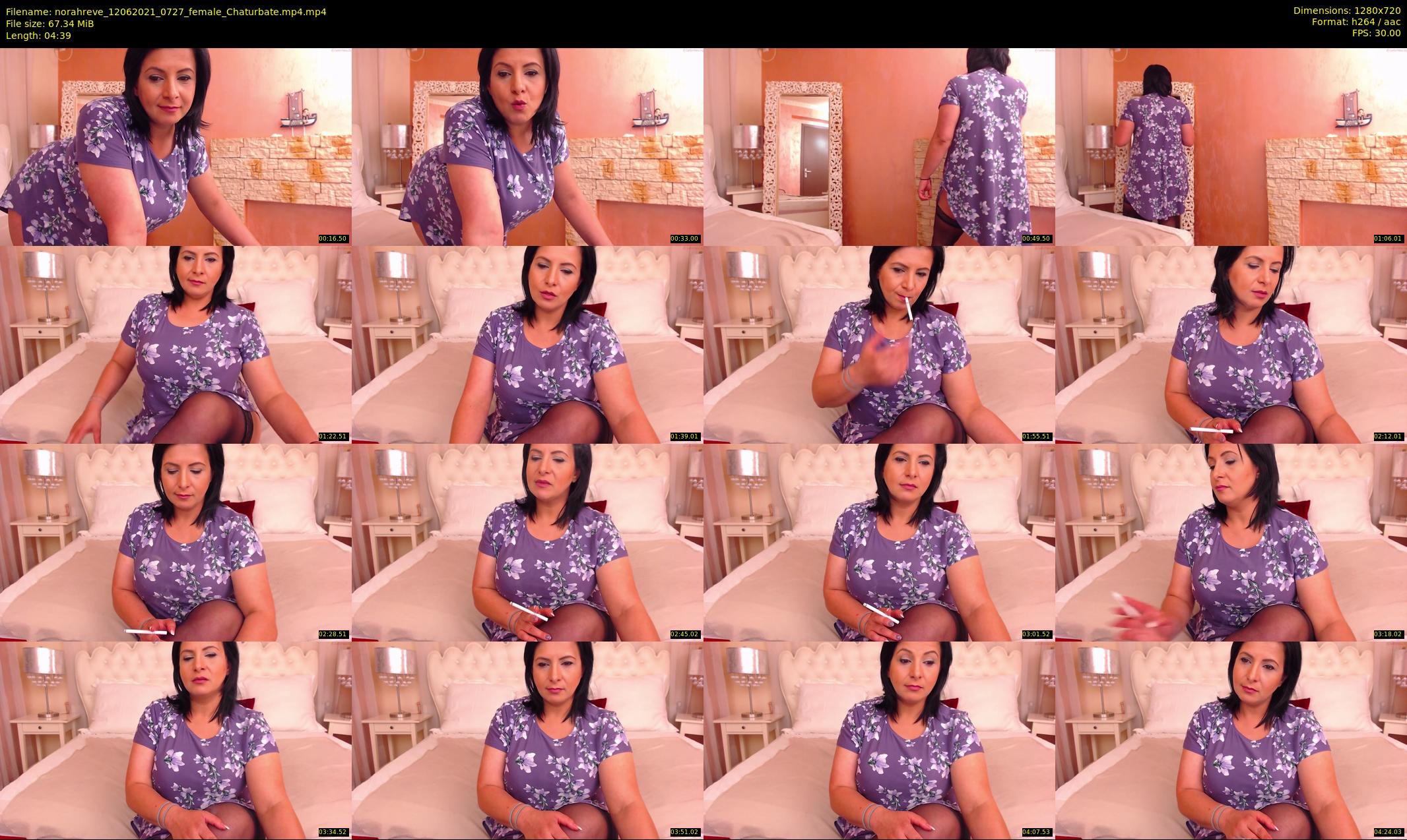 norahreve — 5 minute Chaturbate female cam show recording, 720p, Jun 12, 2021