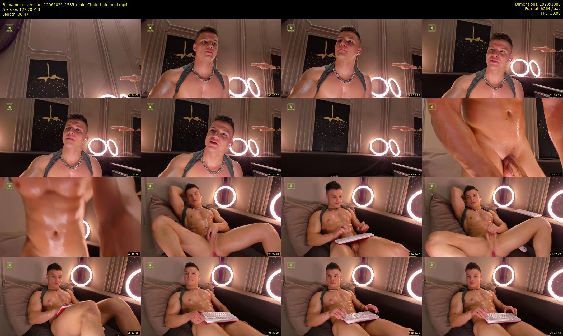 oliversport — 7 minute Chaturbate male cam show recording, 1080p, Jun 12, 2021