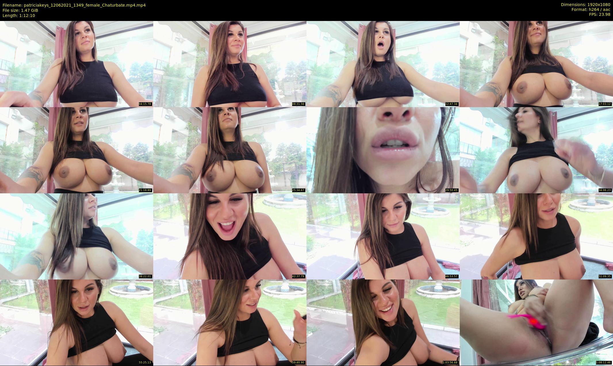 patriciakeys — 73 minute Chaturbate female cam show recording, 1080p, Jun 12, 2021