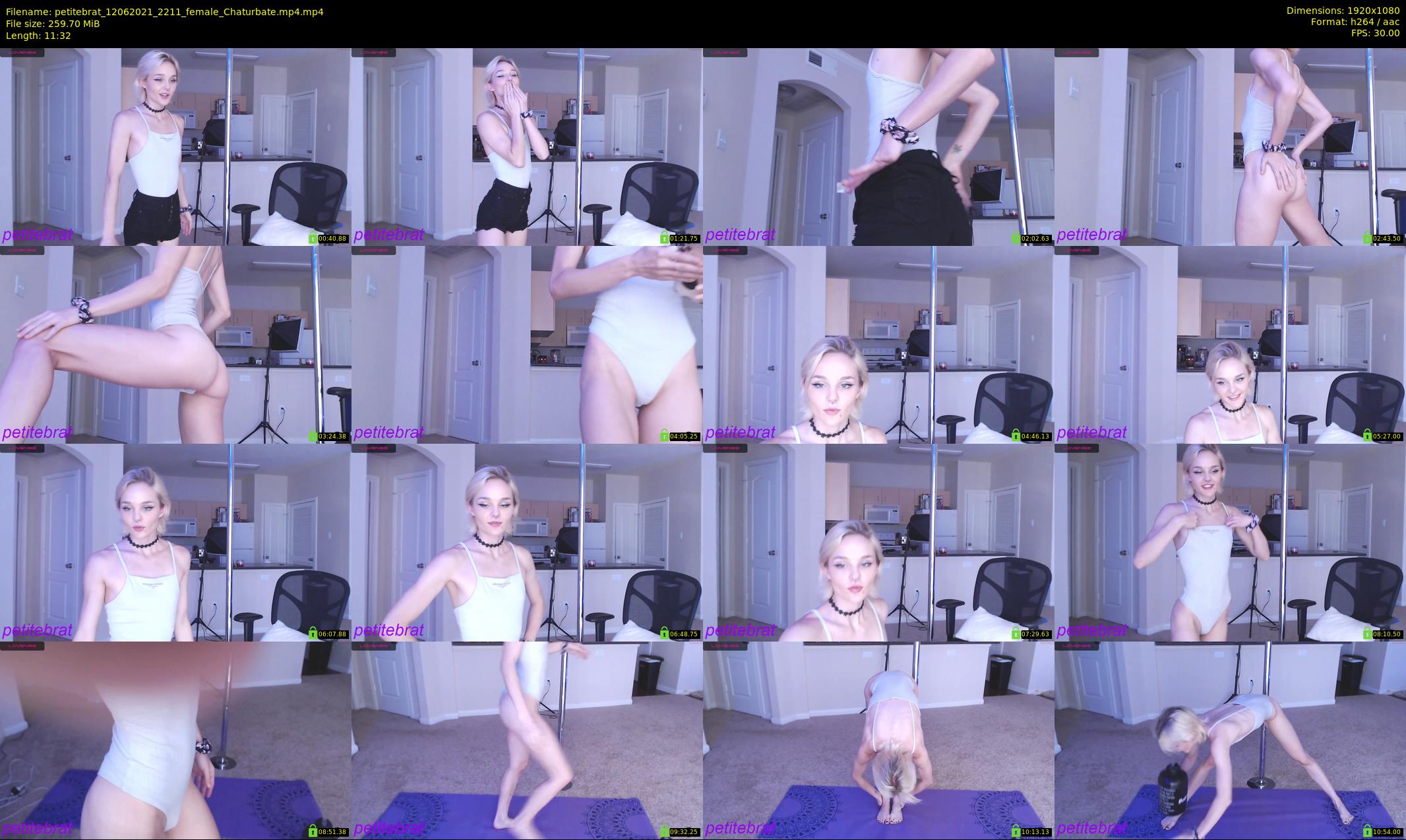 petitebrat — 12 minute Chaturbate female cam show recording, 1080p, Jun 12, 2021