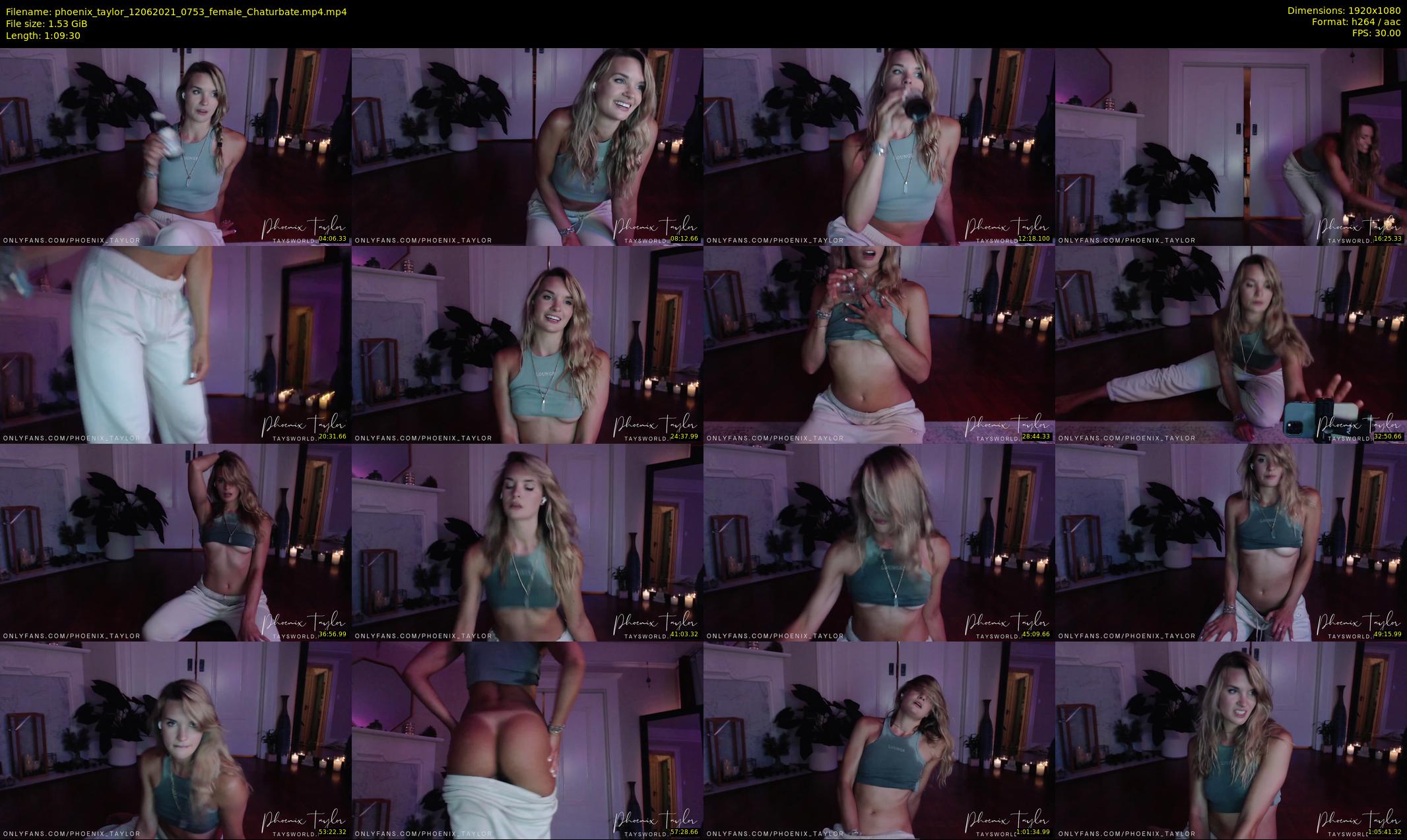 phoenix_taylor — 70 minute Chaturbate female cam show recording, 1080p, Jun 12, 2021