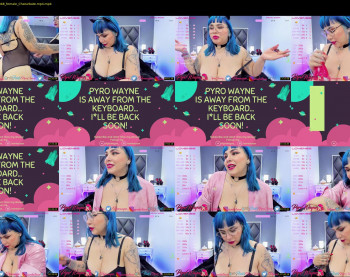 pyrowayne — 77 minute Chaturbate female cam show recording, 1080p, Jun 13, 2021
