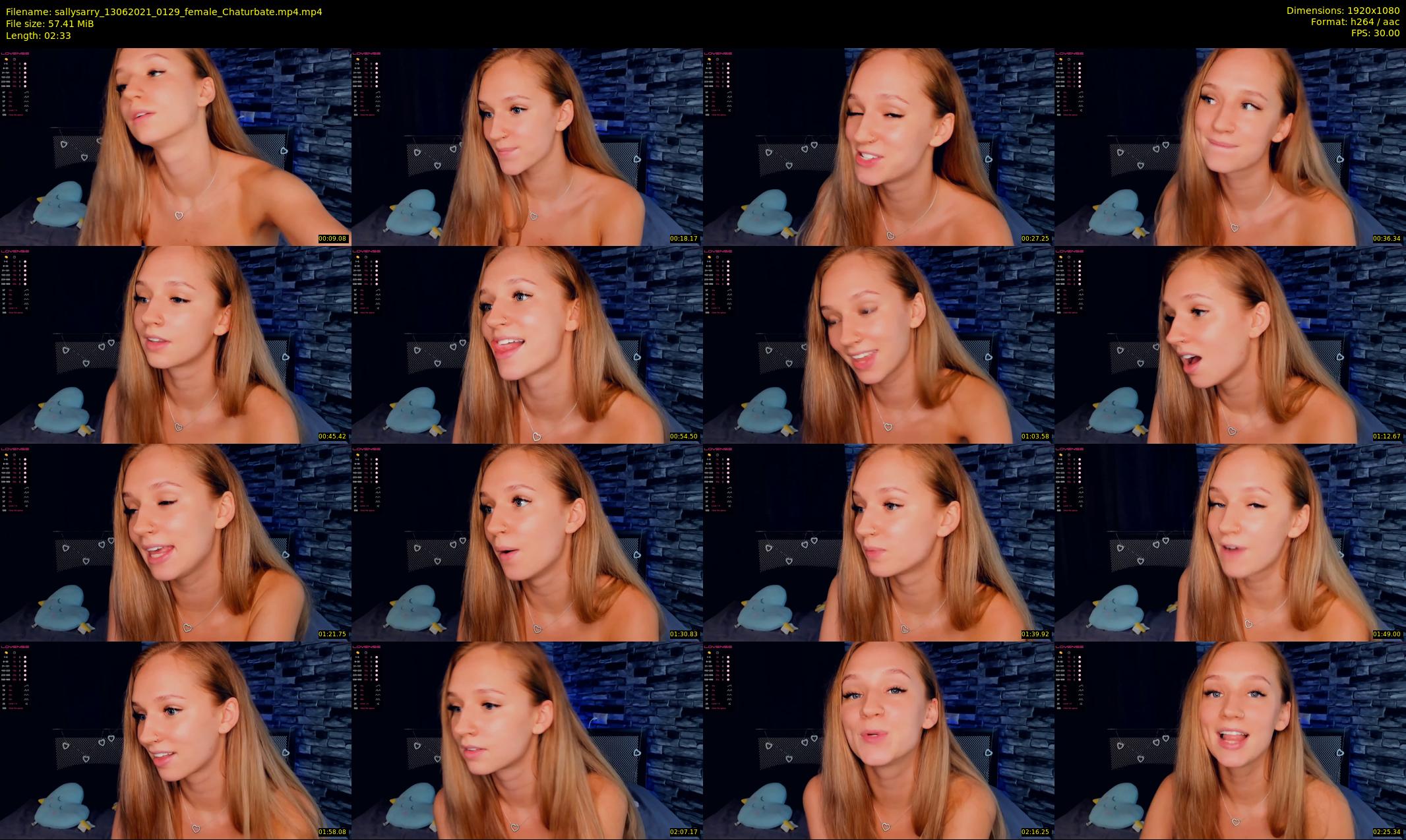 sallysarry — 3 minute Chaturbate couple cam show recording, 1080p, Jun 13, 2021