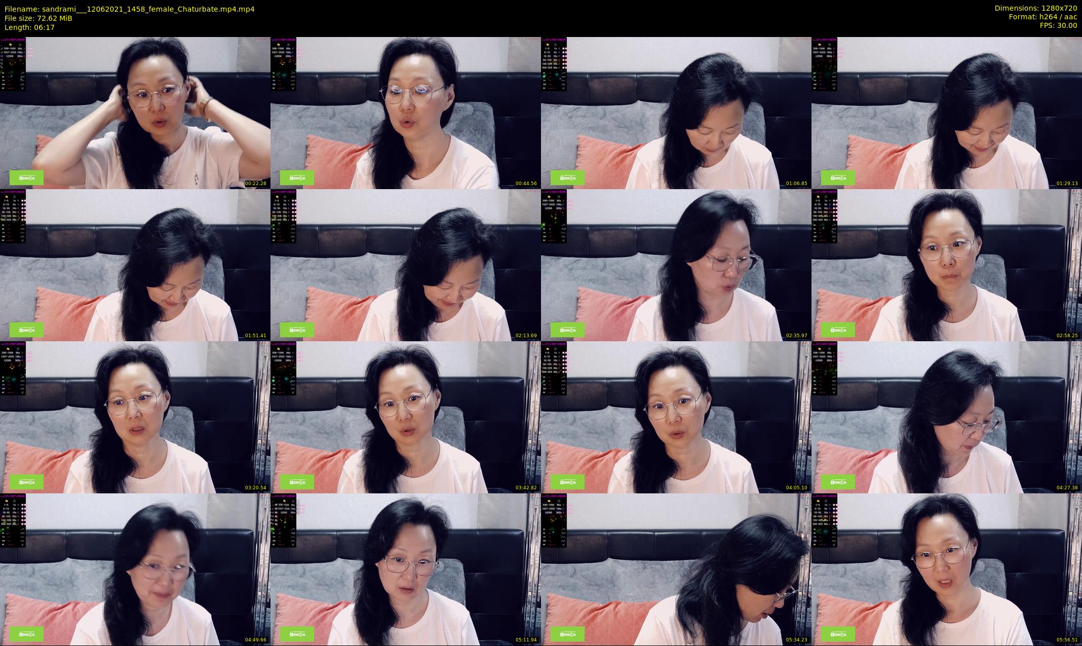 sandrami__ — 7 minute Chaturbate female cam show recording, 720p, Jun 12, 2021