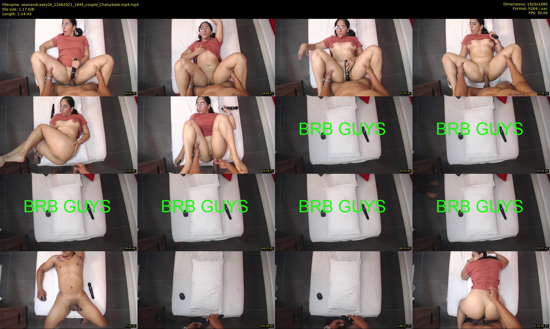 seanandcasey2k — 75 minute Chaturbate couple cam show recording, 1080p, Jun 12, 2021