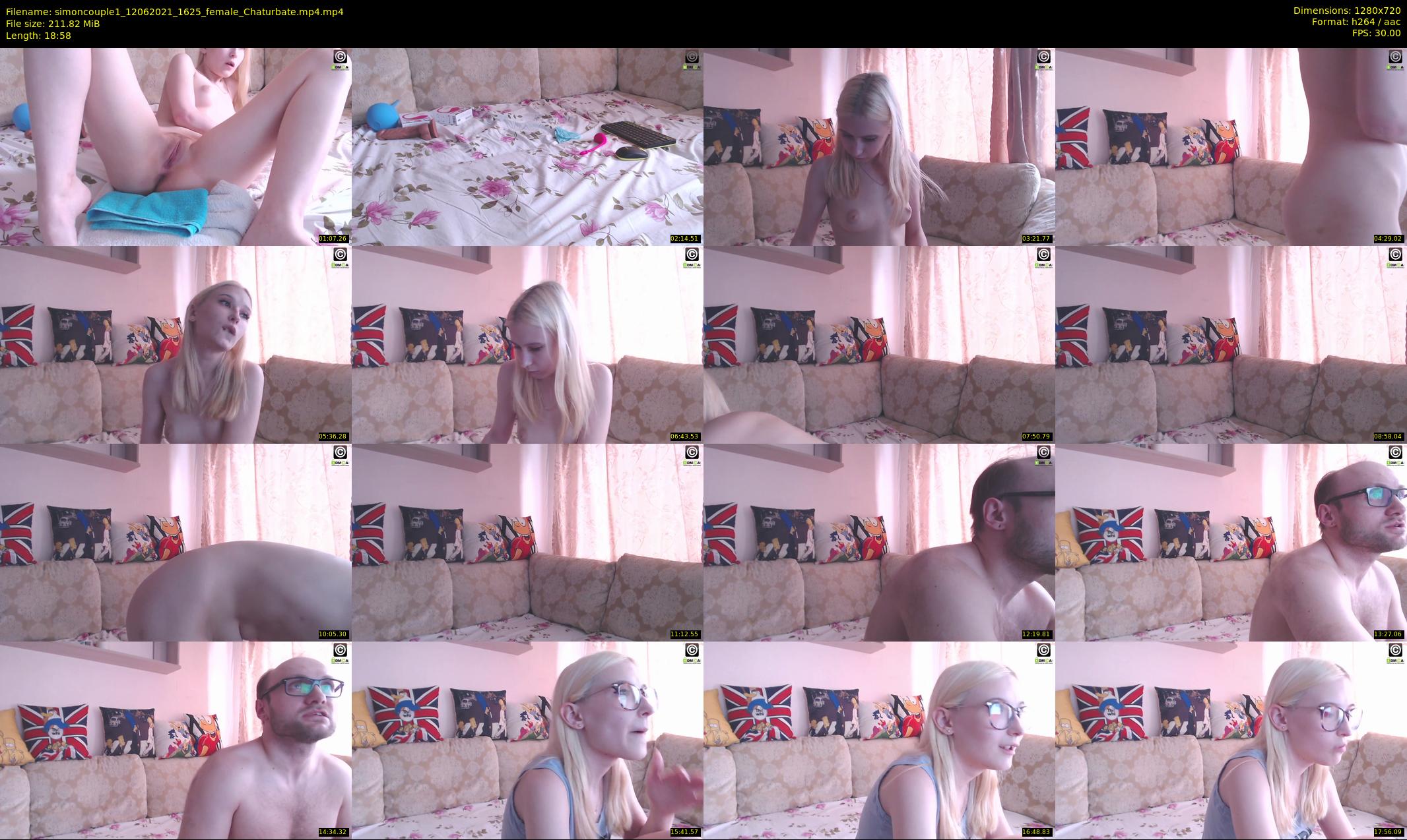 simoncouple1 — 19 minute Chaturbate couple cam show recording, 720p, Jun 12, 2021