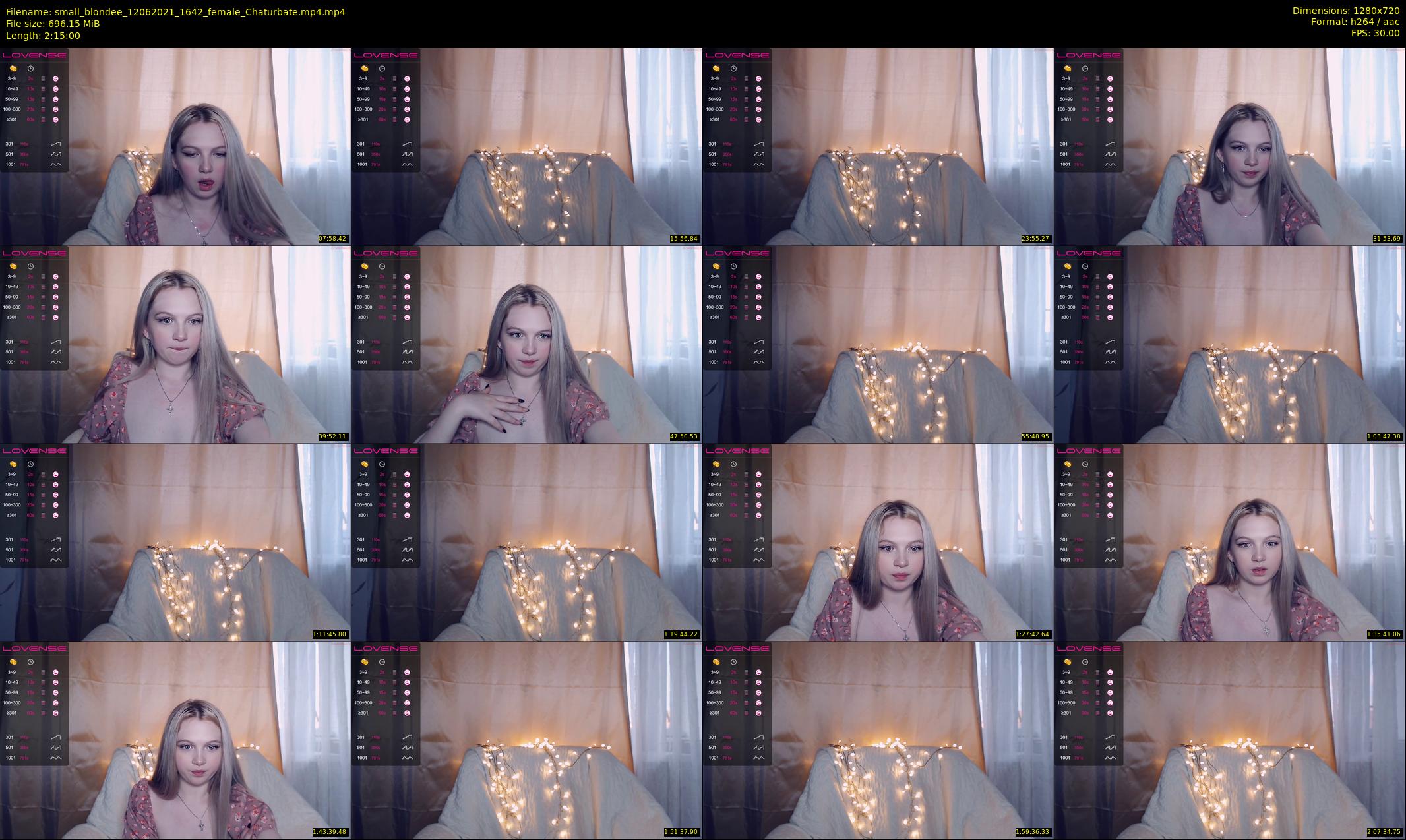 small_blondee — 135 minute Chaturbate female cam show recording, 720p, Jun 12, 2021