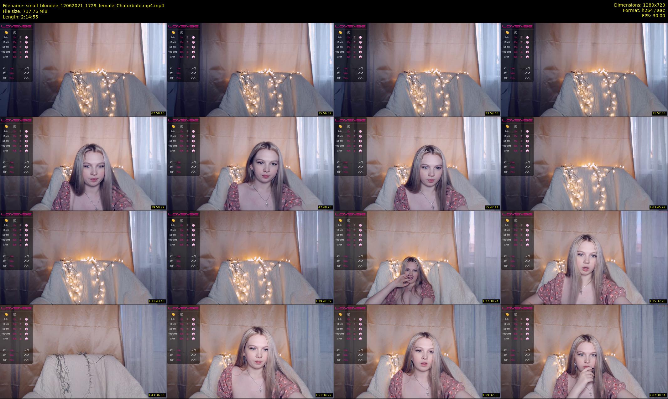 small_blondee — 135 minute Chaturbate female cam show recording, 720p, Jun 12, 2021