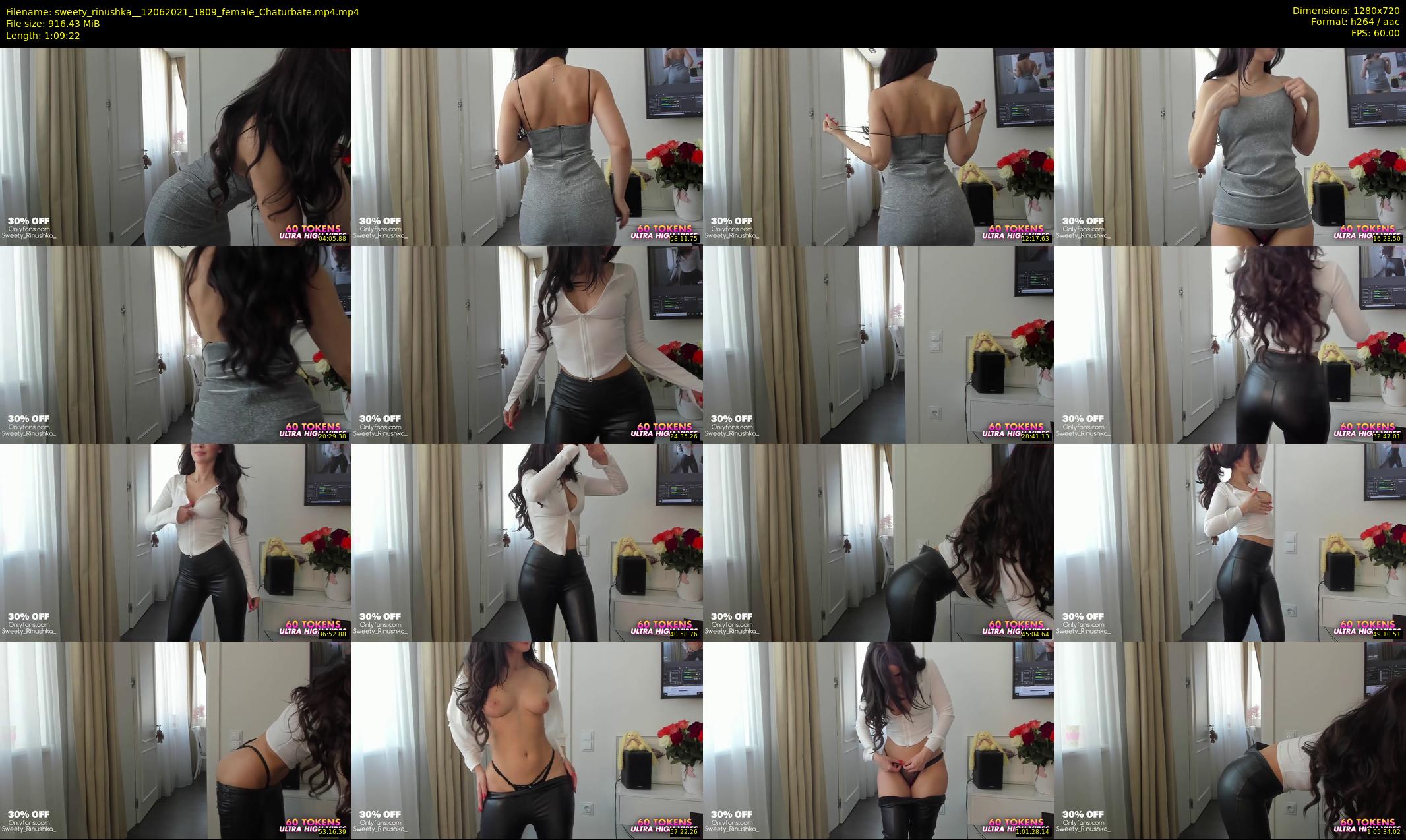 sweety_rinushka_ — 70 minute Chaturbate female cam show recording, 720p, Jun 12, 2021