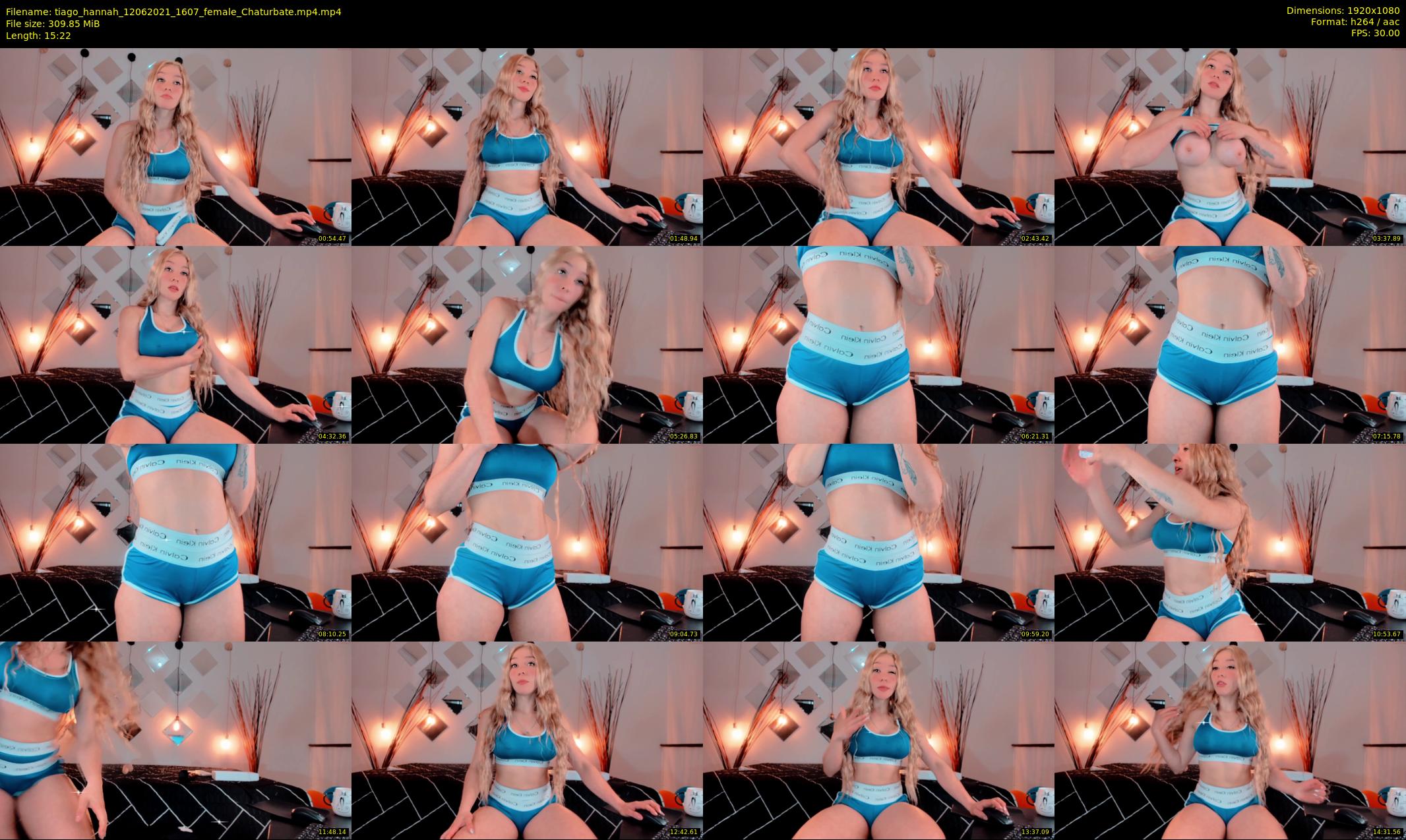 tiago_hannah — 16 minute Chaturbate couple cam show recording, 1080p, Jun 12, 2021