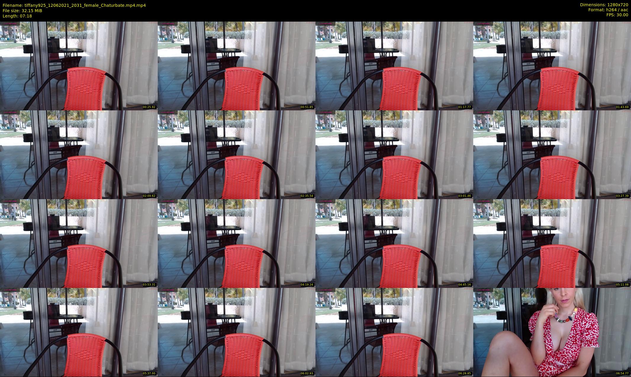 tiffany925 — 8 minute Chaturbate female cam show recording, 720p, Jun 12, 2021