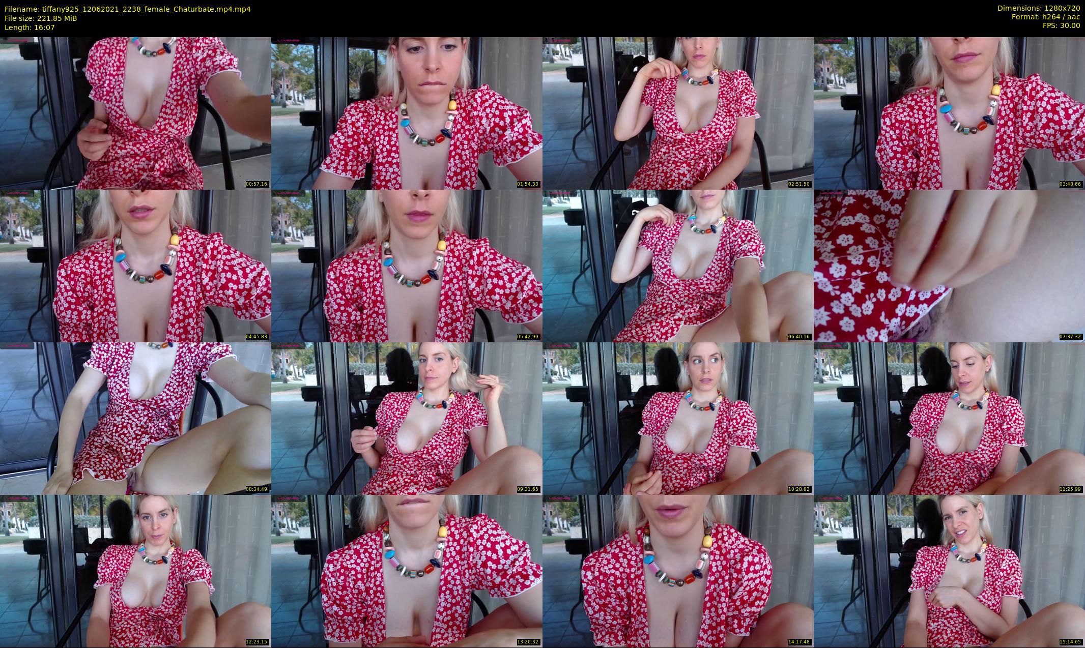 tiffany925 — 17 minute Chaturbate female cam show recording, 720p, Jun 12, 2021