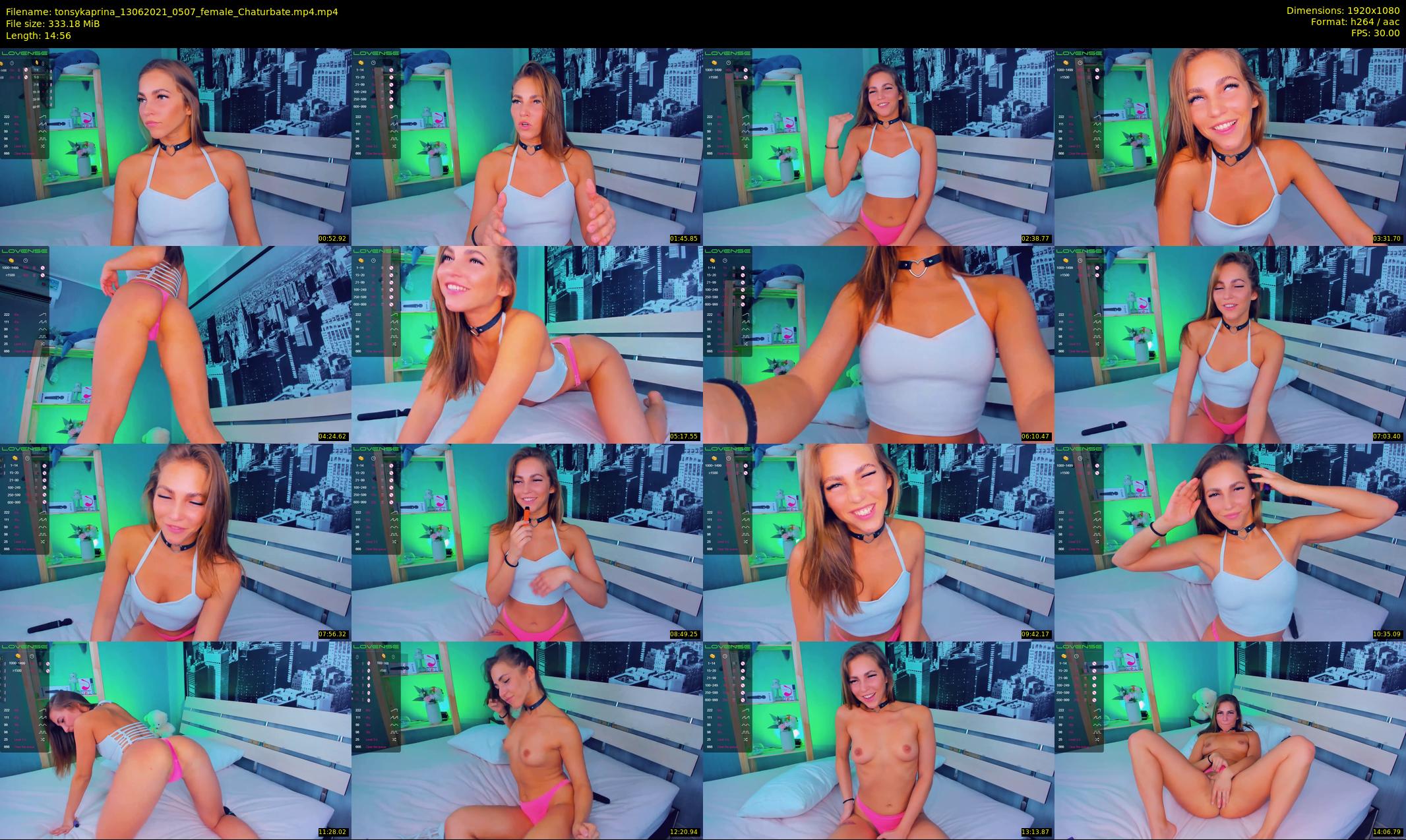 tonsykaprina — 15 minute Chaturbate couple cam show recording, 1080p, Jun 13, 2021