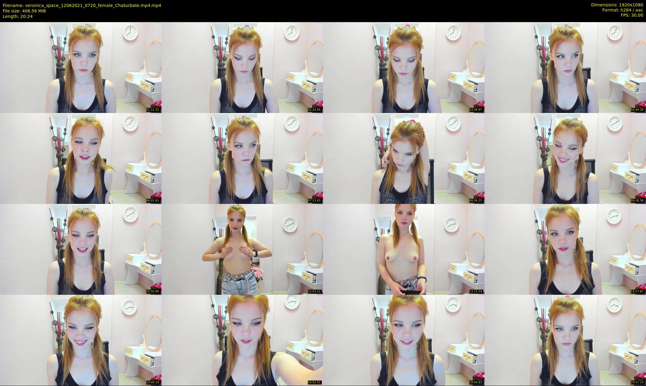 veronica_space — 21 minute Chaturbate female cam show recording, 1080p, Jun 12, 2021