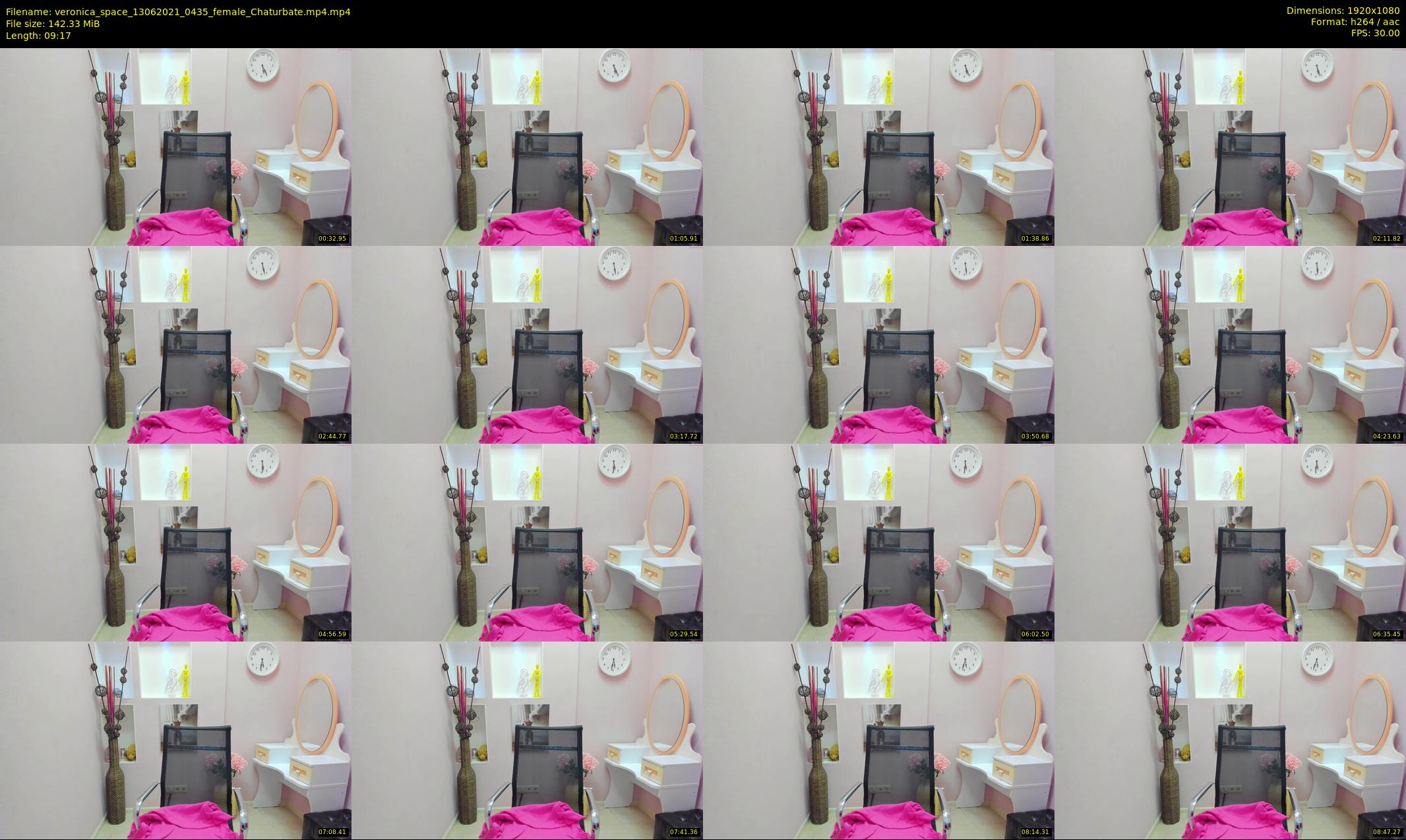 veronica_space — 10 minute Chaturbate female cam show recording, 1080p, Jun 13, 2021