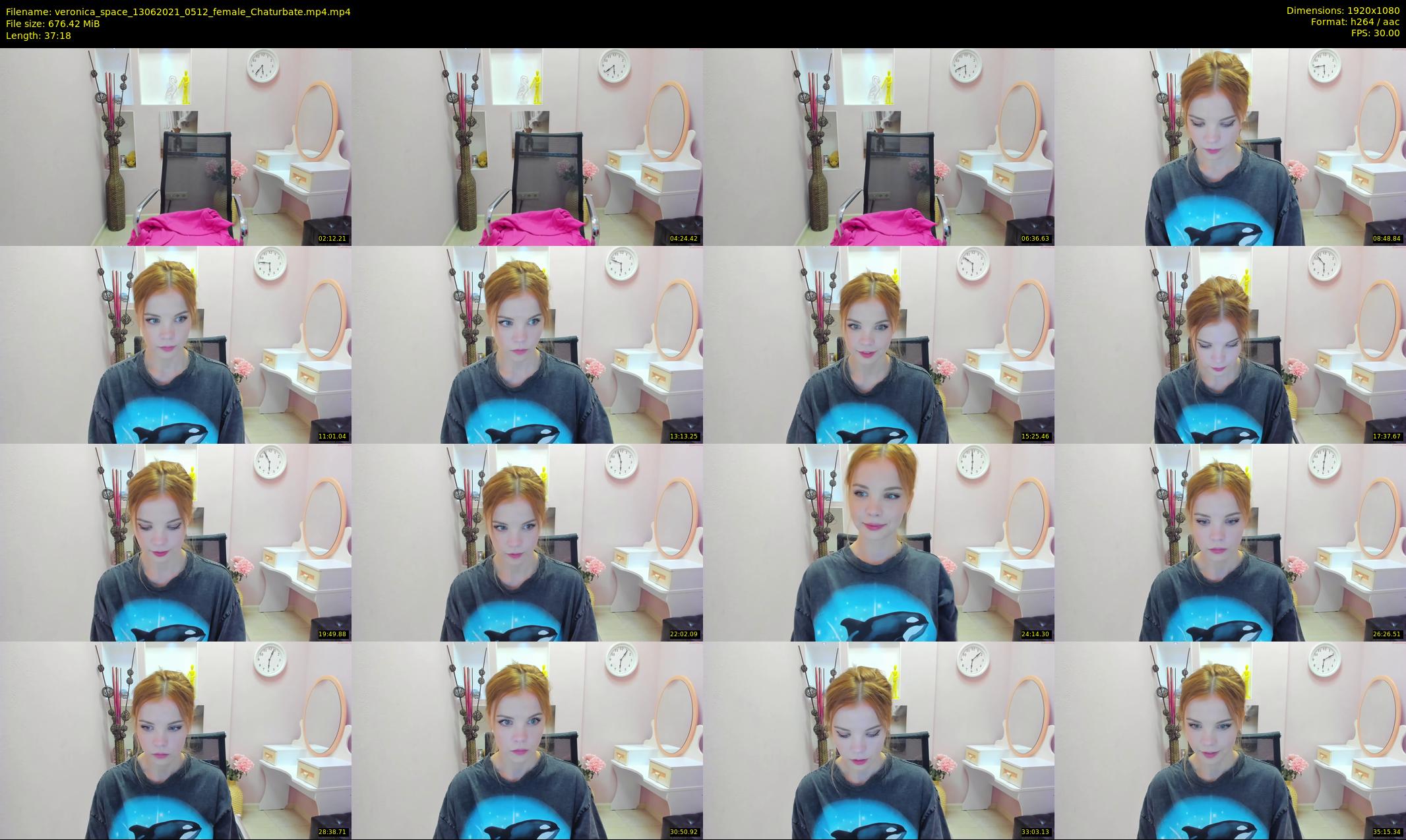 veronica_space — 38 minute Chaturbate female cam show recording, 1080p, Jun 13, 2021