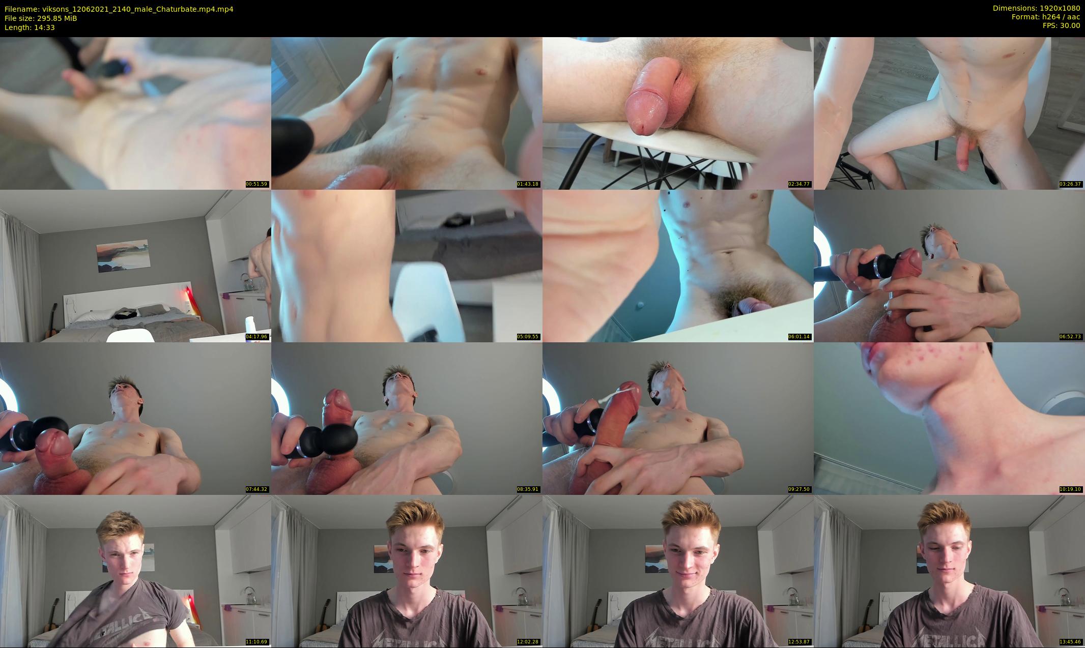 viksons — 15 minute Chaturbate male cam show recording, 1080p, Jun 12, 2021