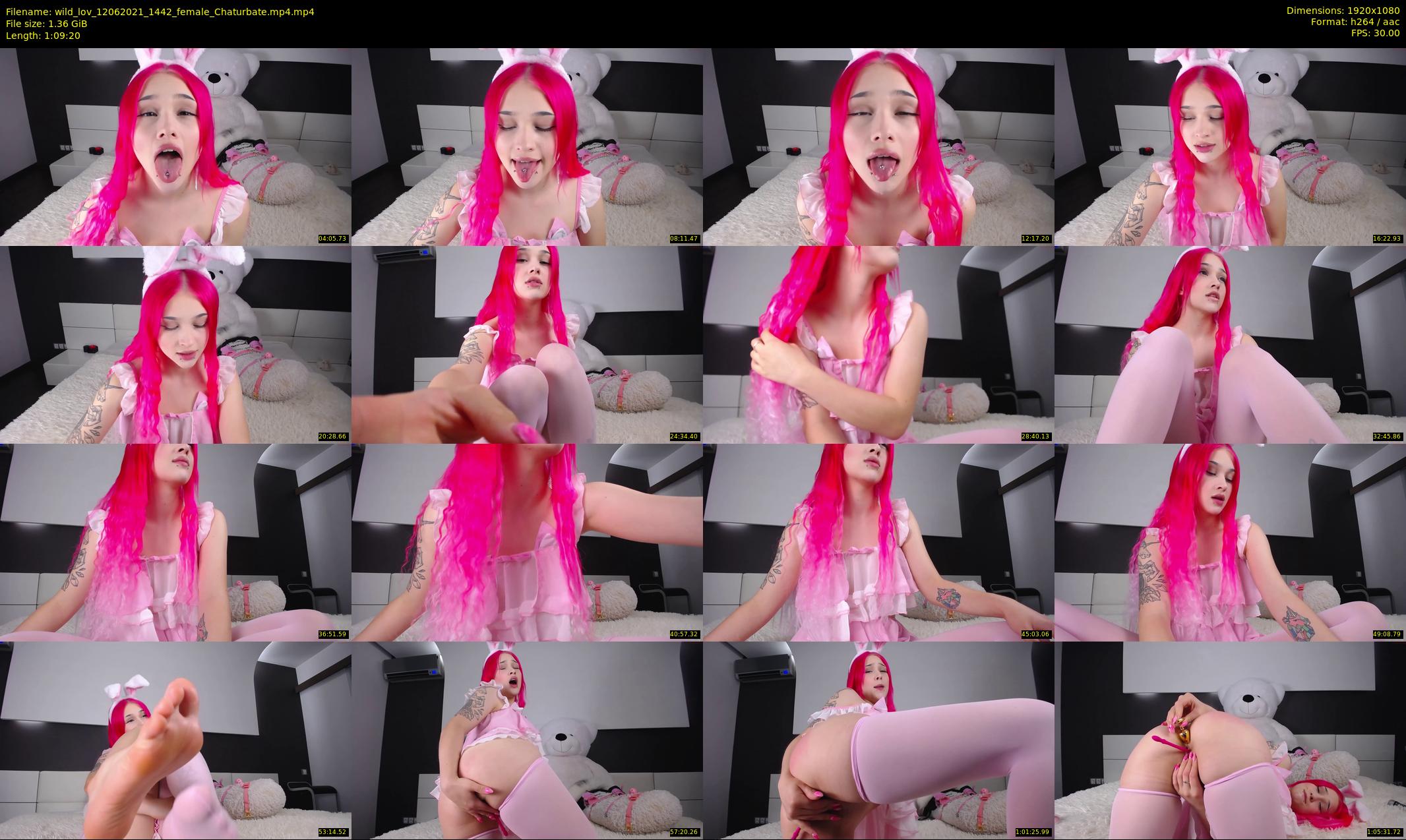 wild_lov — 70 minute Chaturbate female cam show recording, 1080p, Jun 12, 2021