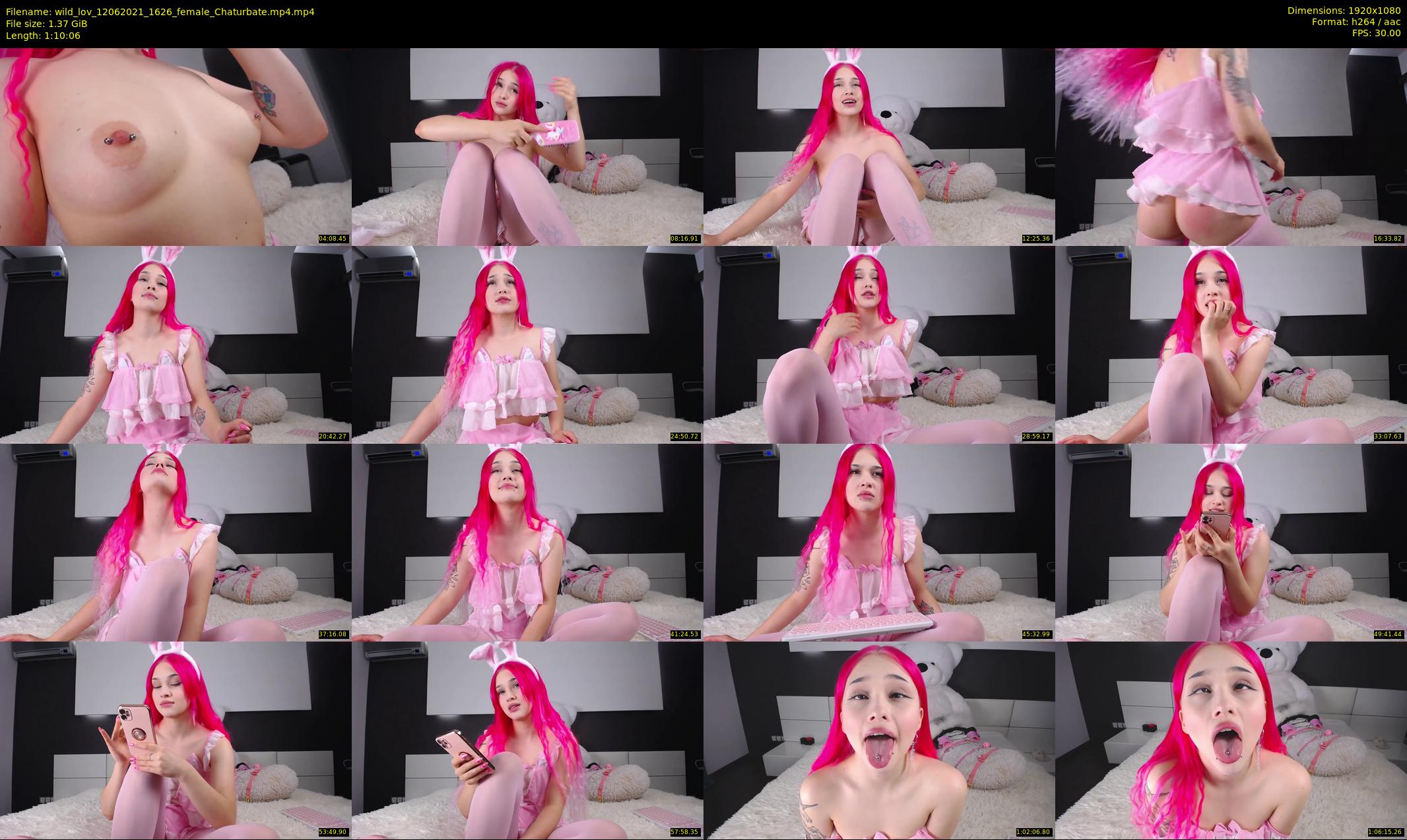 wild_lov — 71 minute Chaturbate female cam show recording, 1080p, Jun 12, 2021