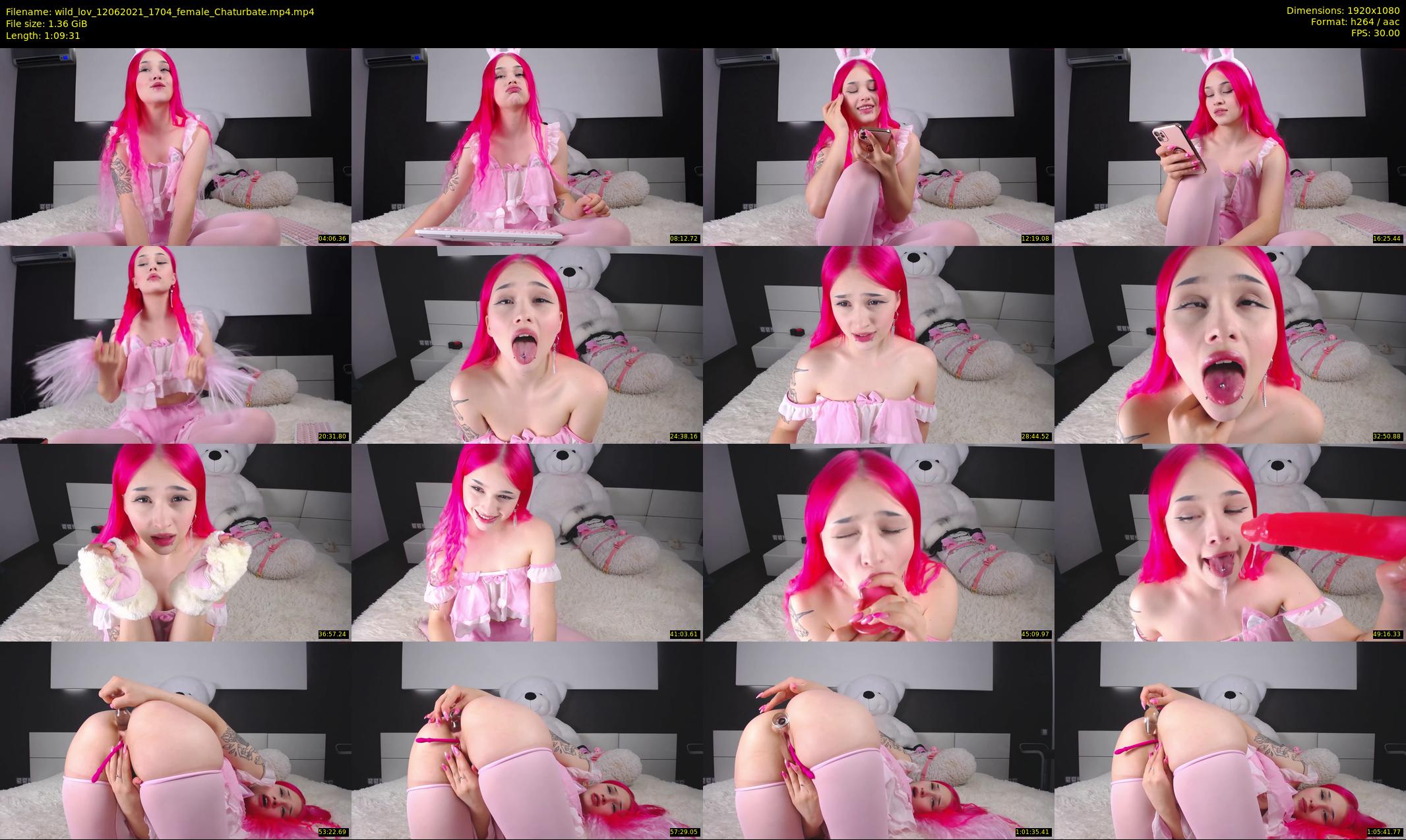 wild_lov — 70 minute Chaturbate female cam show recording, 1080p, Jun 12, 2021