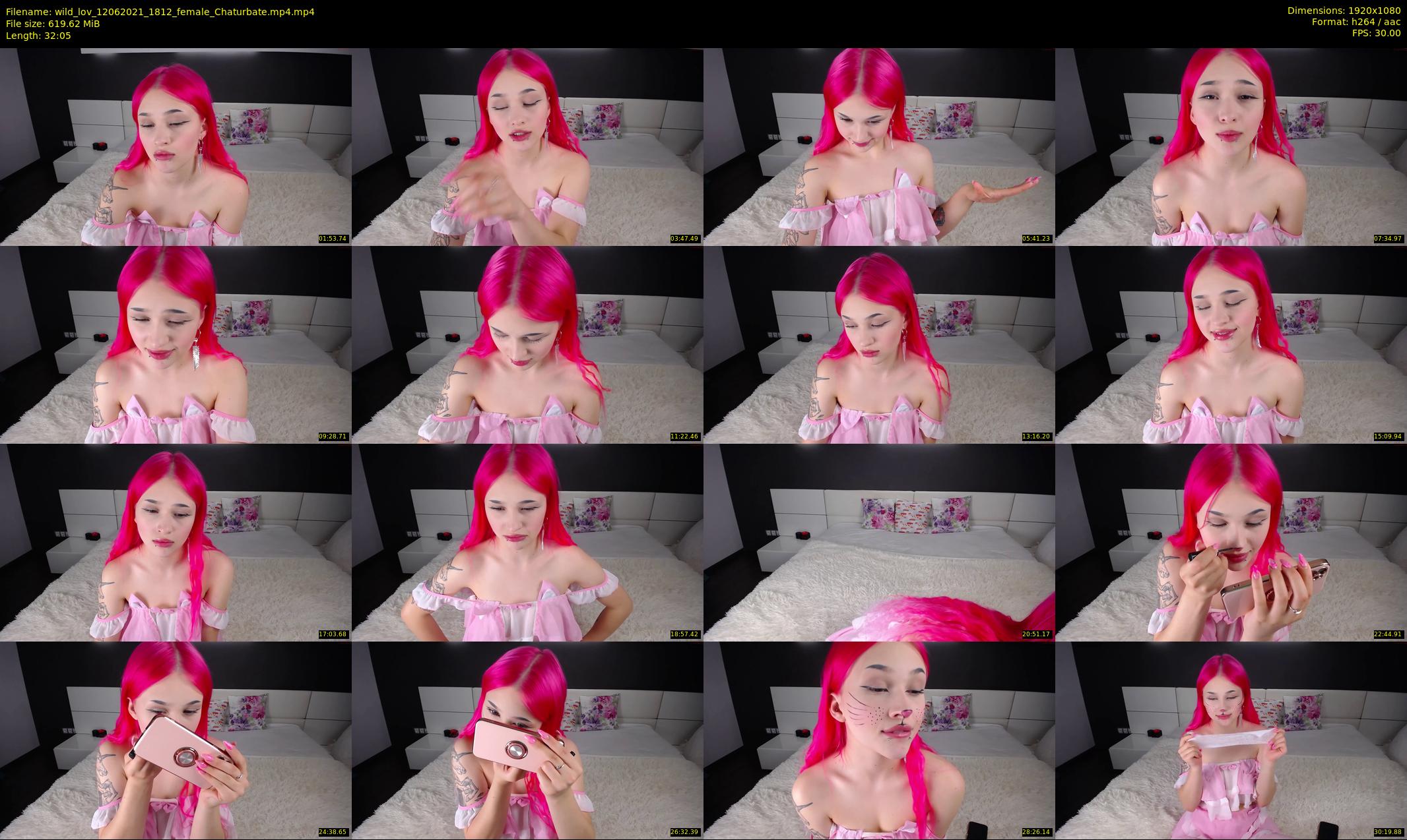 wild_lov — 33 minute Chaturbate female cam show recording, 1080p, Jun 12, 2021
