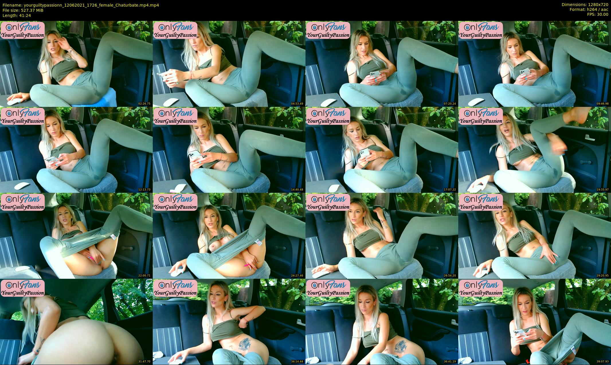 yourguiltypassionn — 42 minute Chaturbate female cam show recording, 720p, Jun 12, 2021