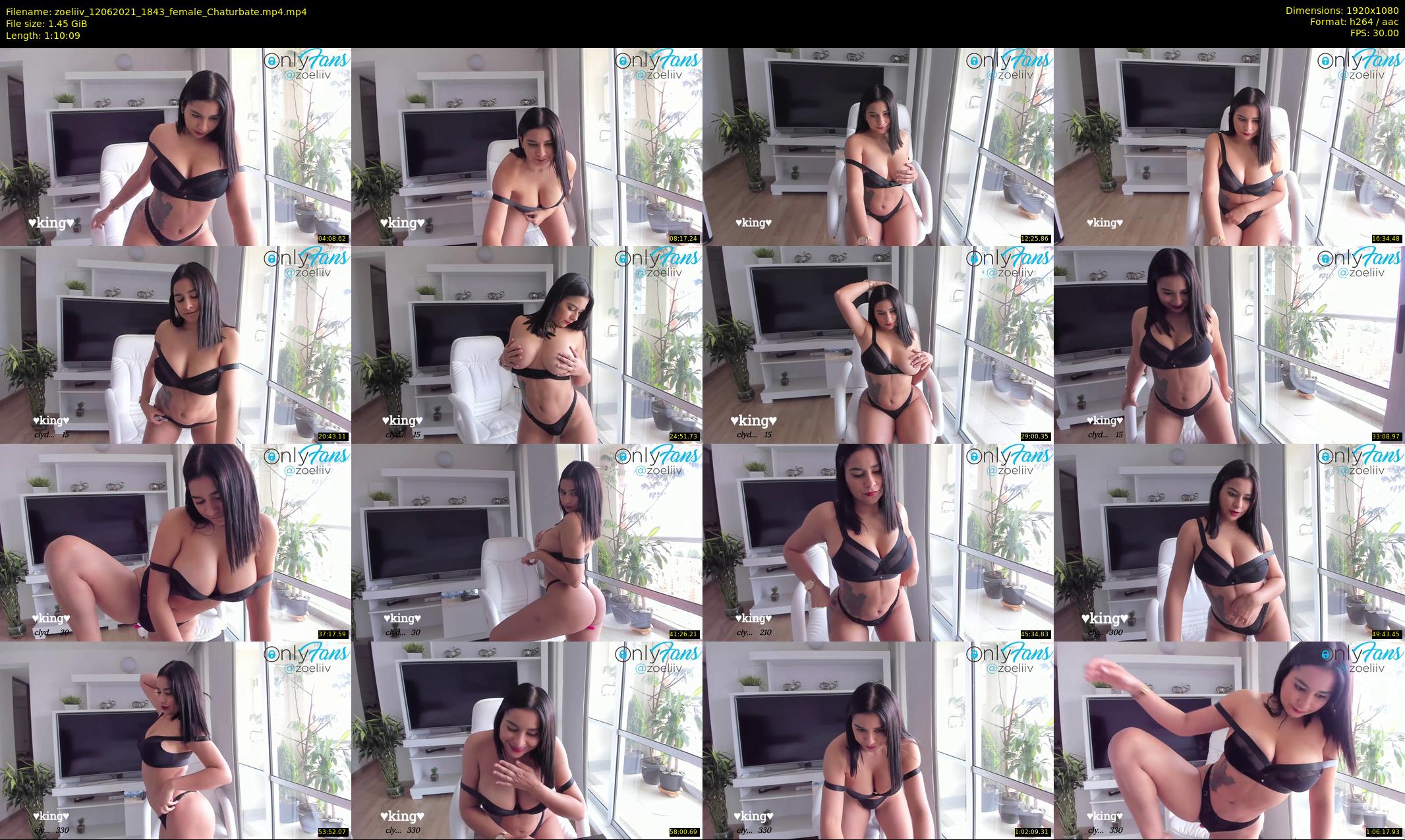zoeliiv — 71 minute Chaturbate female cam show recording, 1080p, Jun 12, 2021