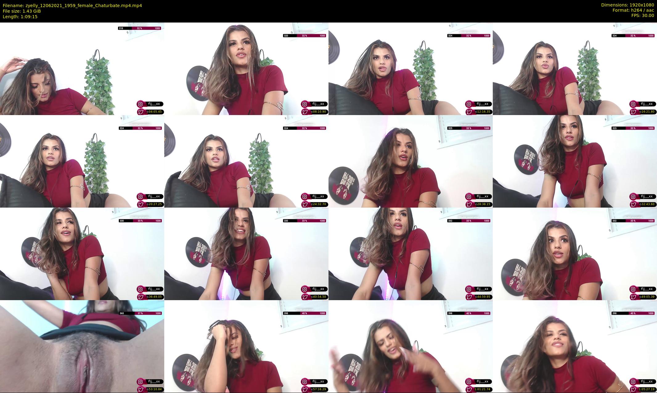 zyelly — 70 minute Chaturbate female cam show recording, 1080p, Jun 12, 2021