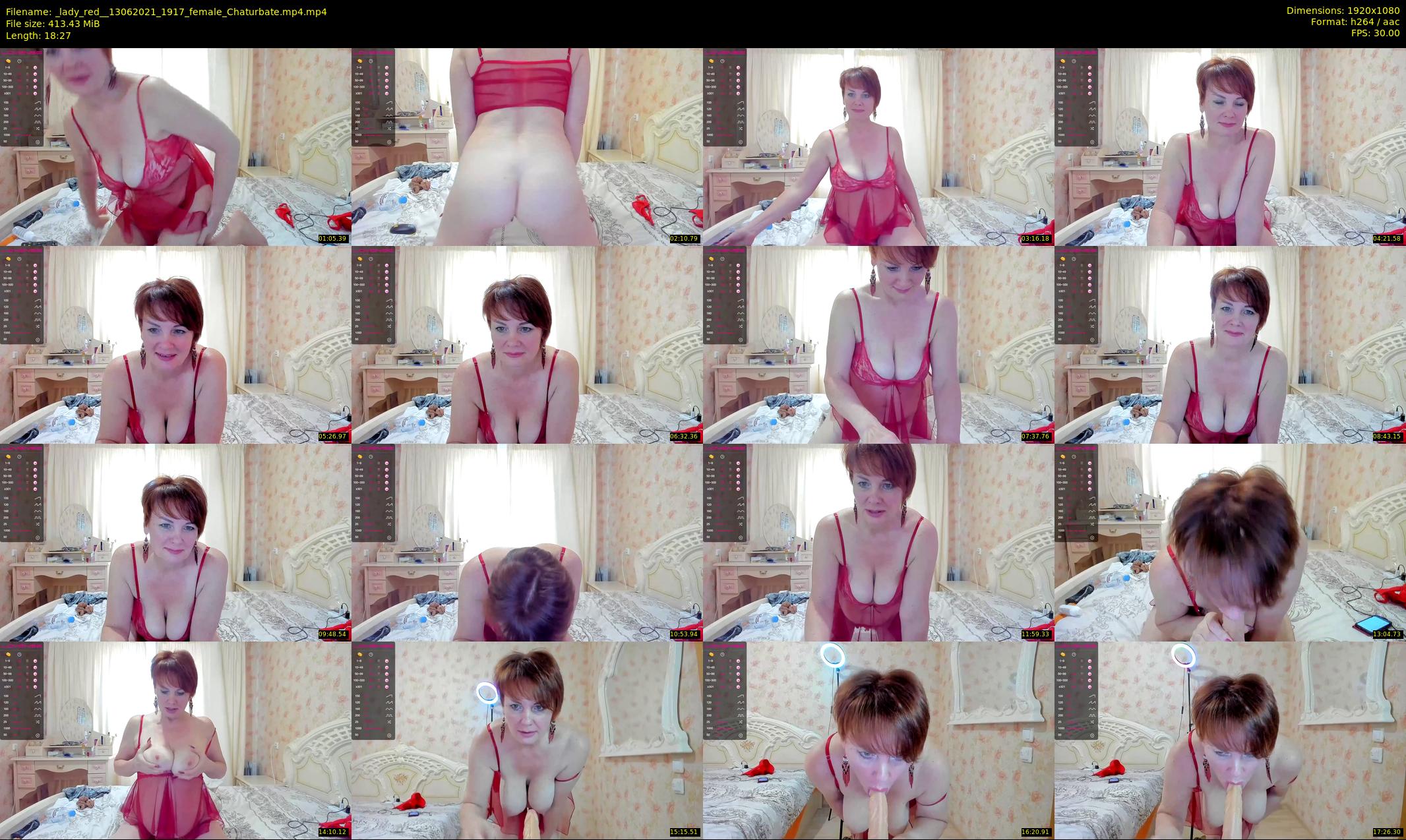 _lady_red_ — 19 minute Chaturbate female cam show recording, 1080p, Jun 13, 2021