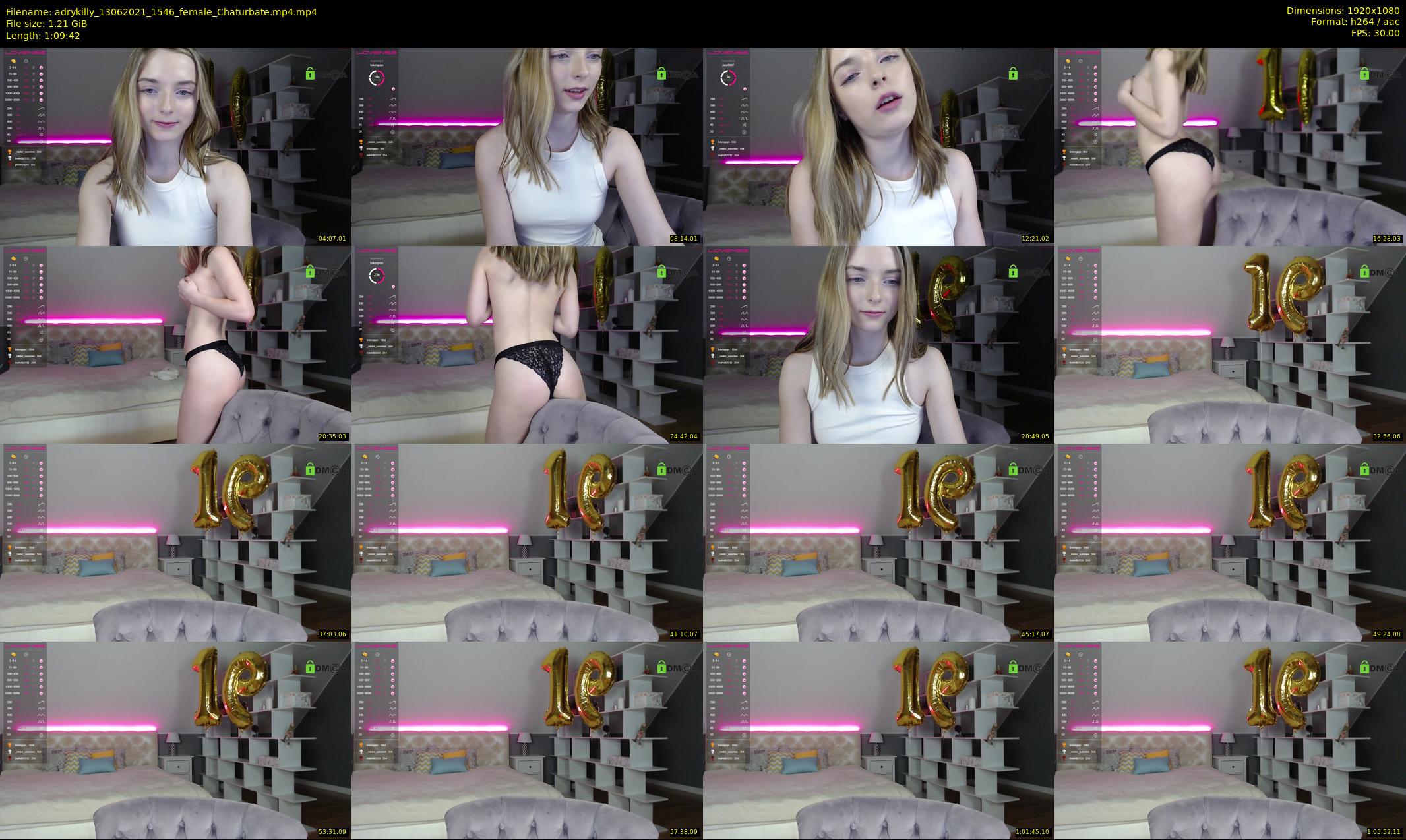 adrykilly — 70 minute Chaturbate female cam show recording, 1080p, Jun 13, 2021