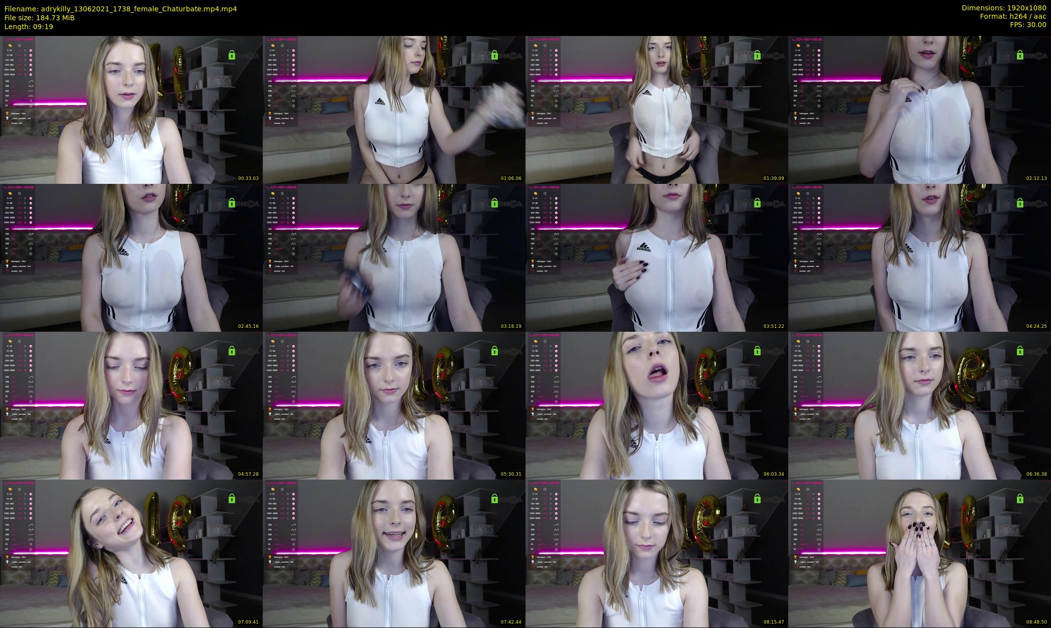 adrykilly — 10 minute Chaturbate female cam show recording, 1080p, Jun 13, 2021