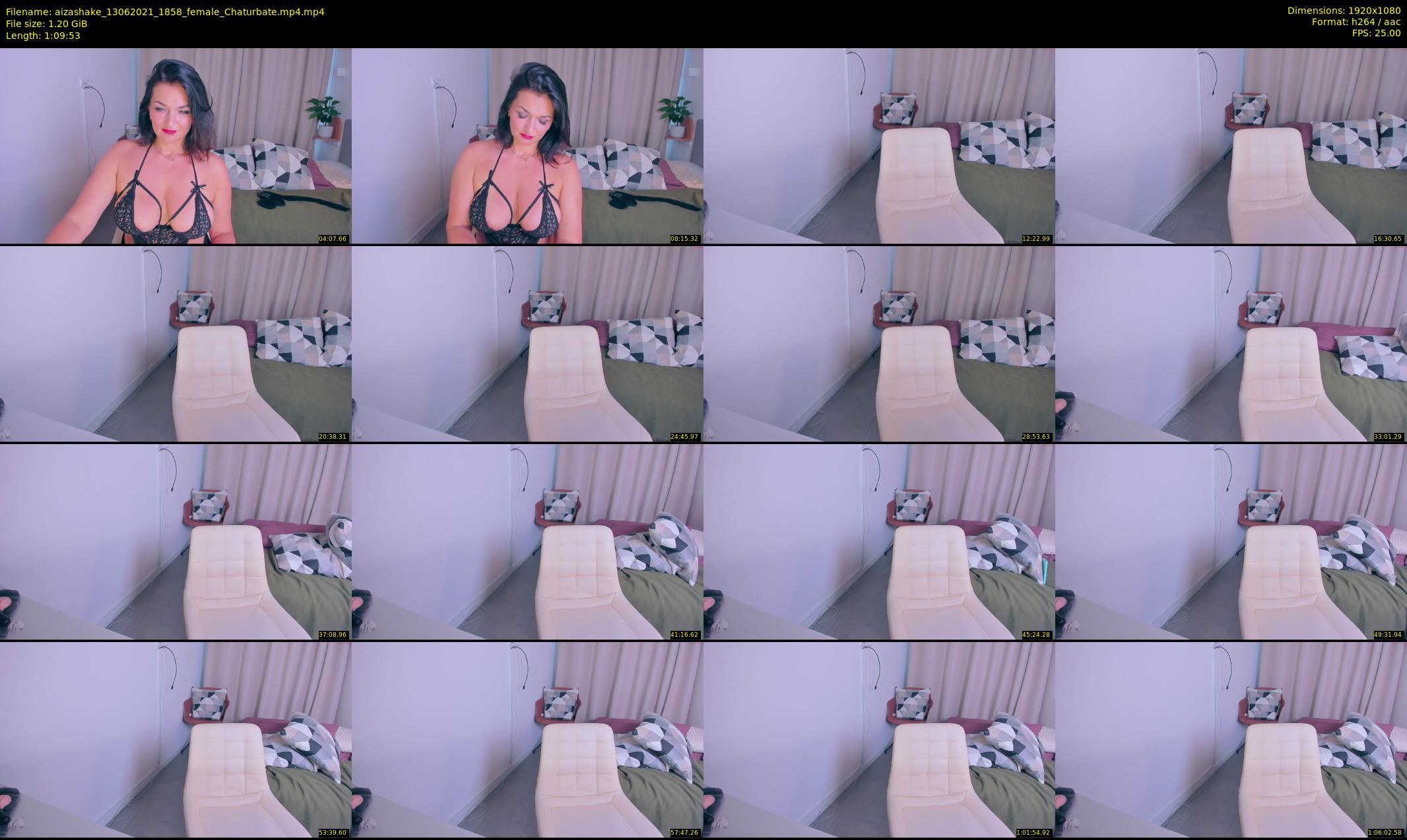 aizashake — 70 minute Chaturbate female cam show recording, 1080p, Jun 13, 2021