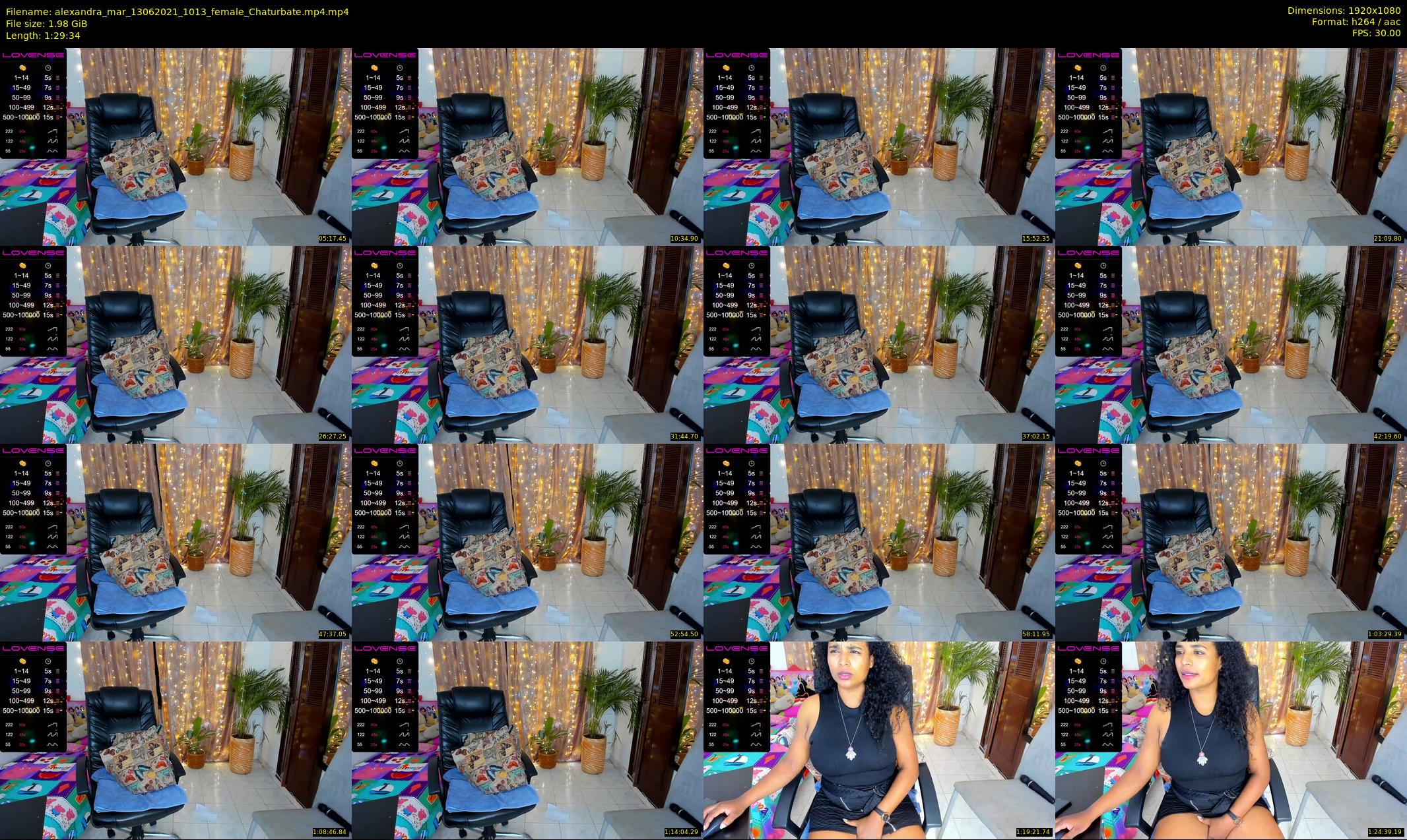 alexandra_mar — 90 minute Chaturbate female cam show recording, 1080p, Jun 13, 2021