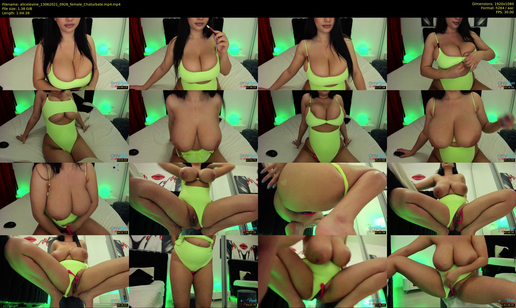 alicelevine — 65 minute Chaturbate female cam show recording, 1080p, Jun 13, 2021