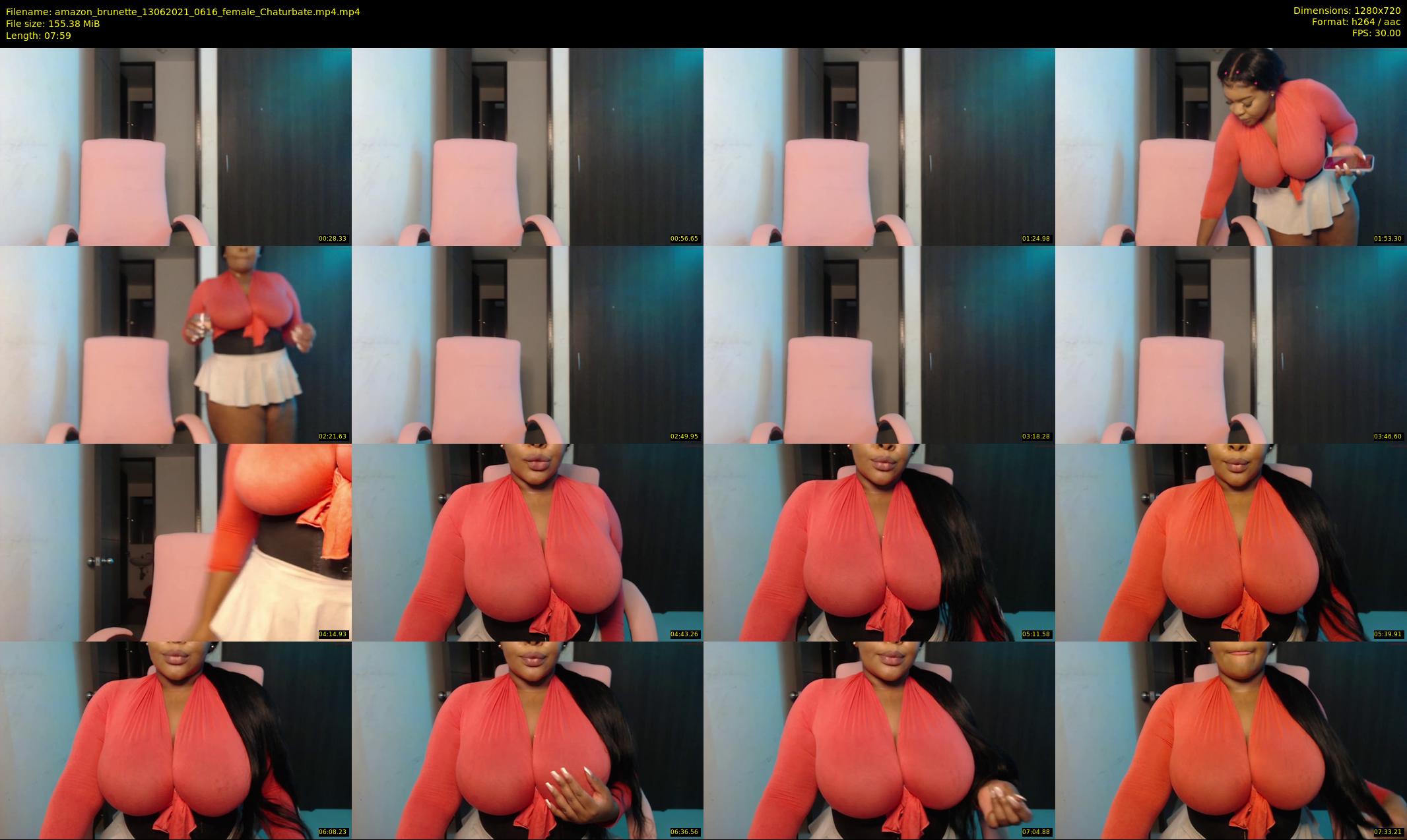 amazon_brunette — 8 minute Chaturbate female cam show recording, 720p, Jun 13, 2021