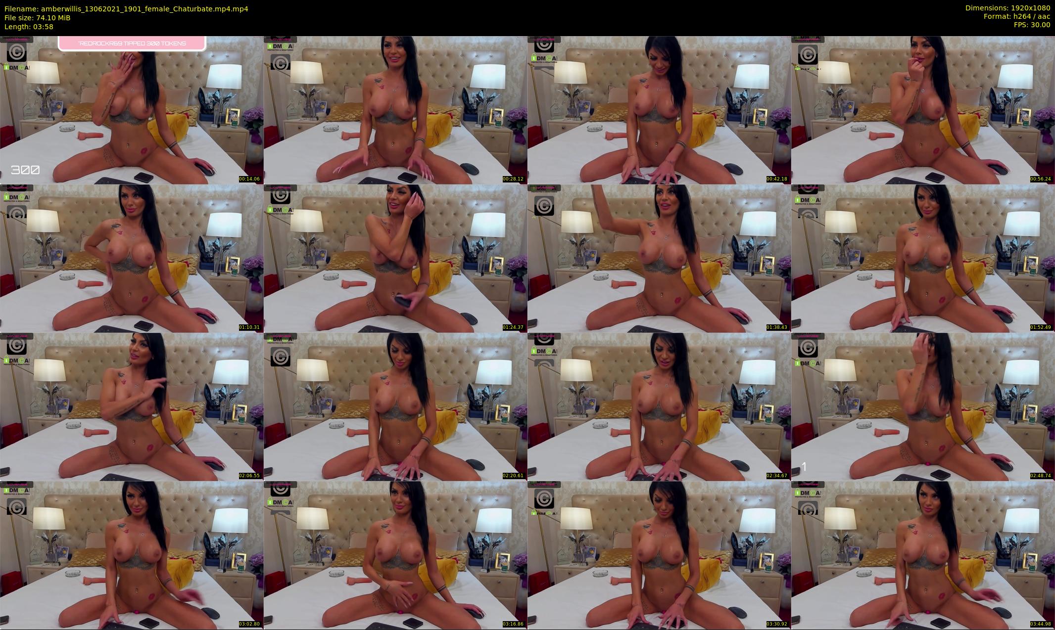 amberwillis — 4 minute Chaturbate female cam show recording, 1080p, Jun 13, 2021