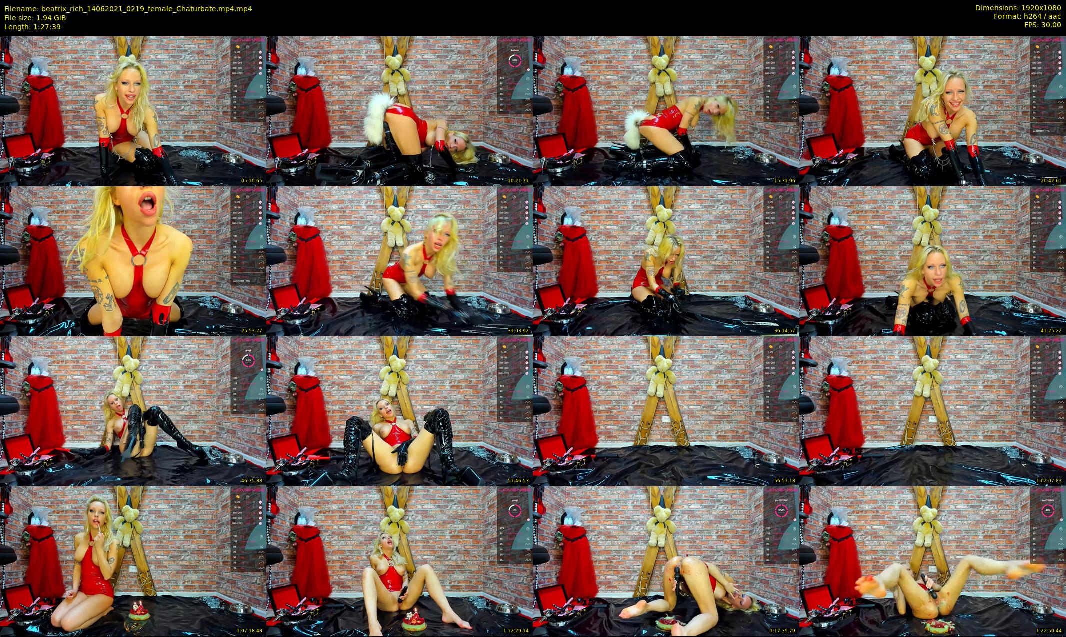 beatrix_rich — 88 minute Chaturbate female cam show recording, 1080p, Jun 14, 2021