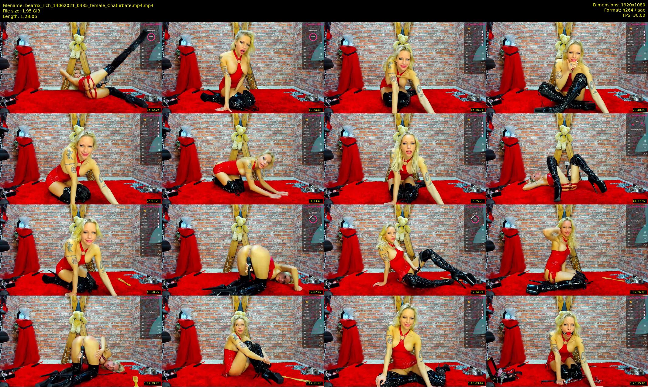 beatrix_rich — 89 minute Chaturbate female cam show recording, 1080p, Jun 14, 2021