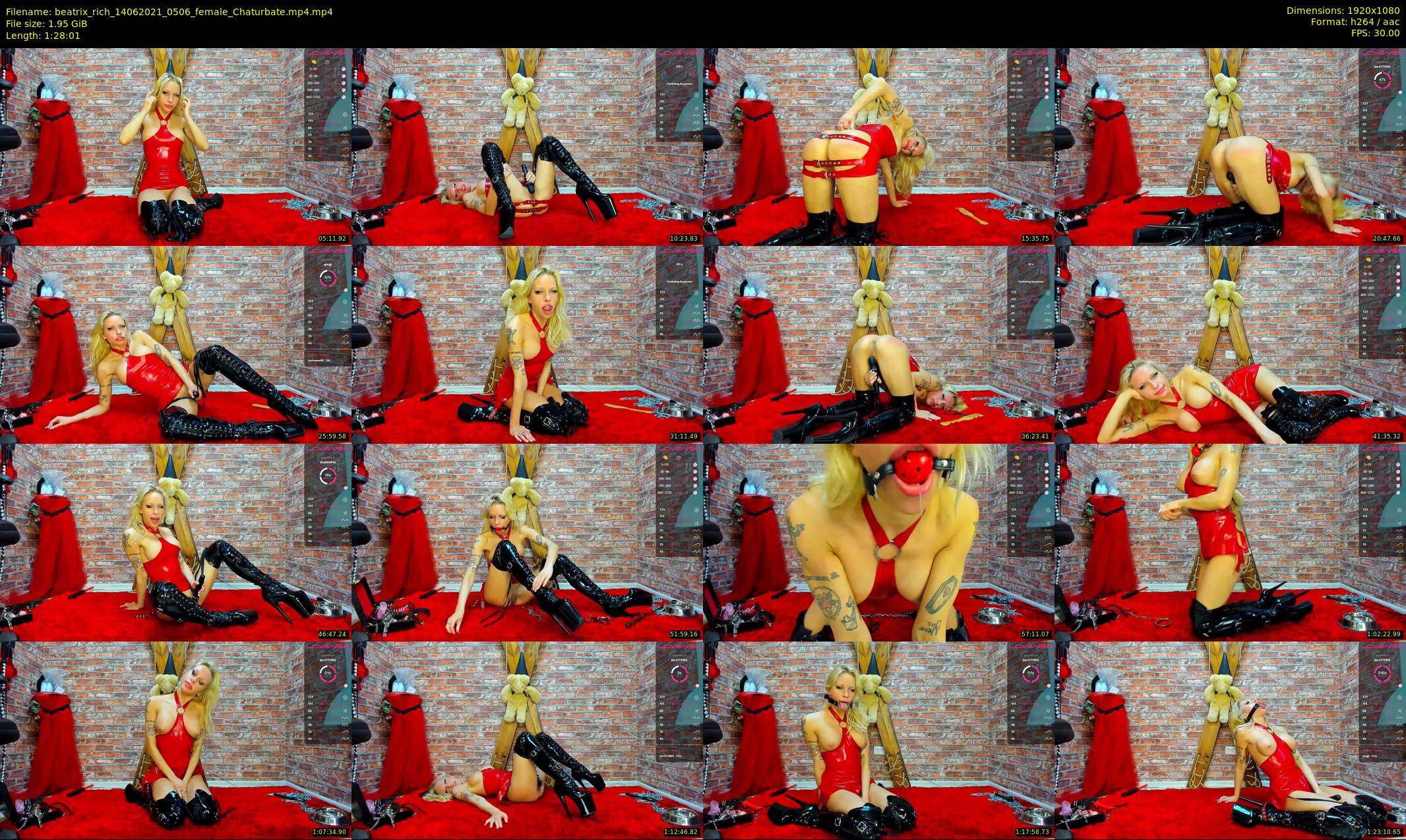 beatrix_rich — 89 minute Chaturbate female cam show recording, 1080p, Jun 14, 2021